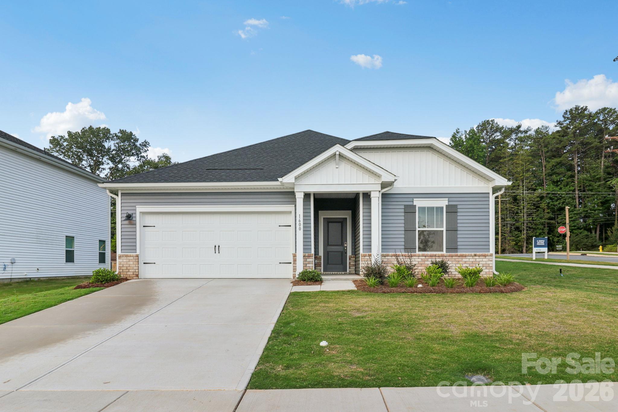 Photo is not of the actual home, but is an inspirational photo of builder’s model home and may depict options, furnishings, and/or decorator features that are not included - 2302 Snapdragon Court, Stanley
