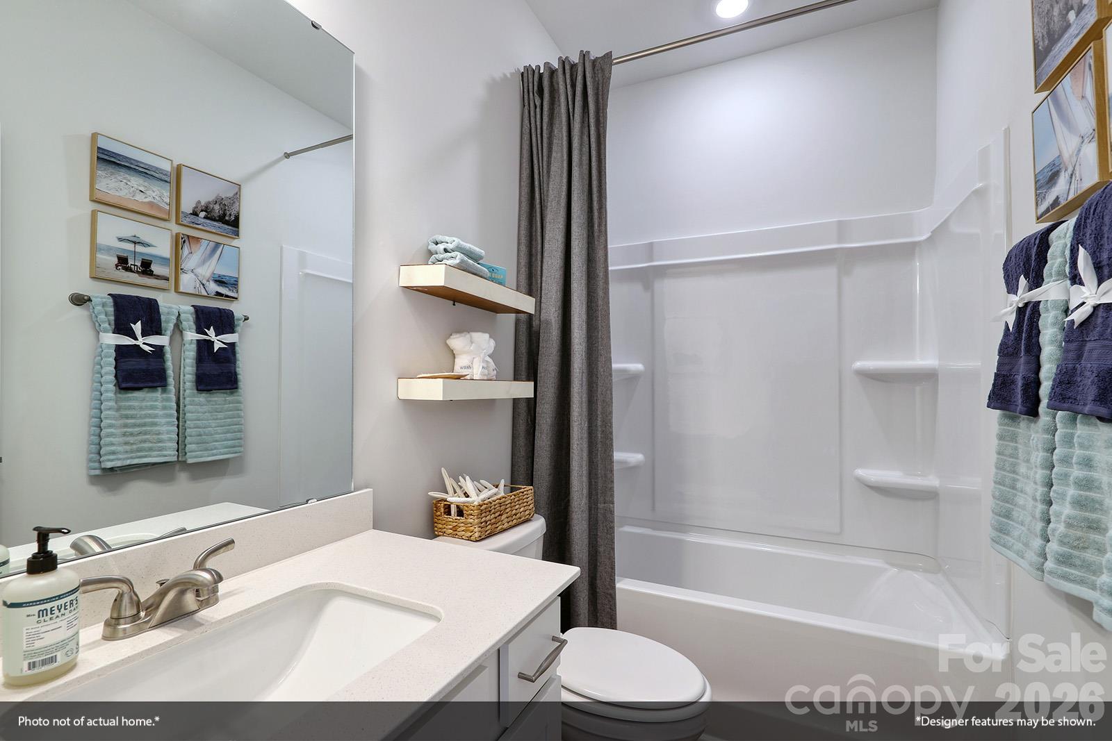 Representative Secondary Bathroom - 209 Rodeo Drive, Shelby