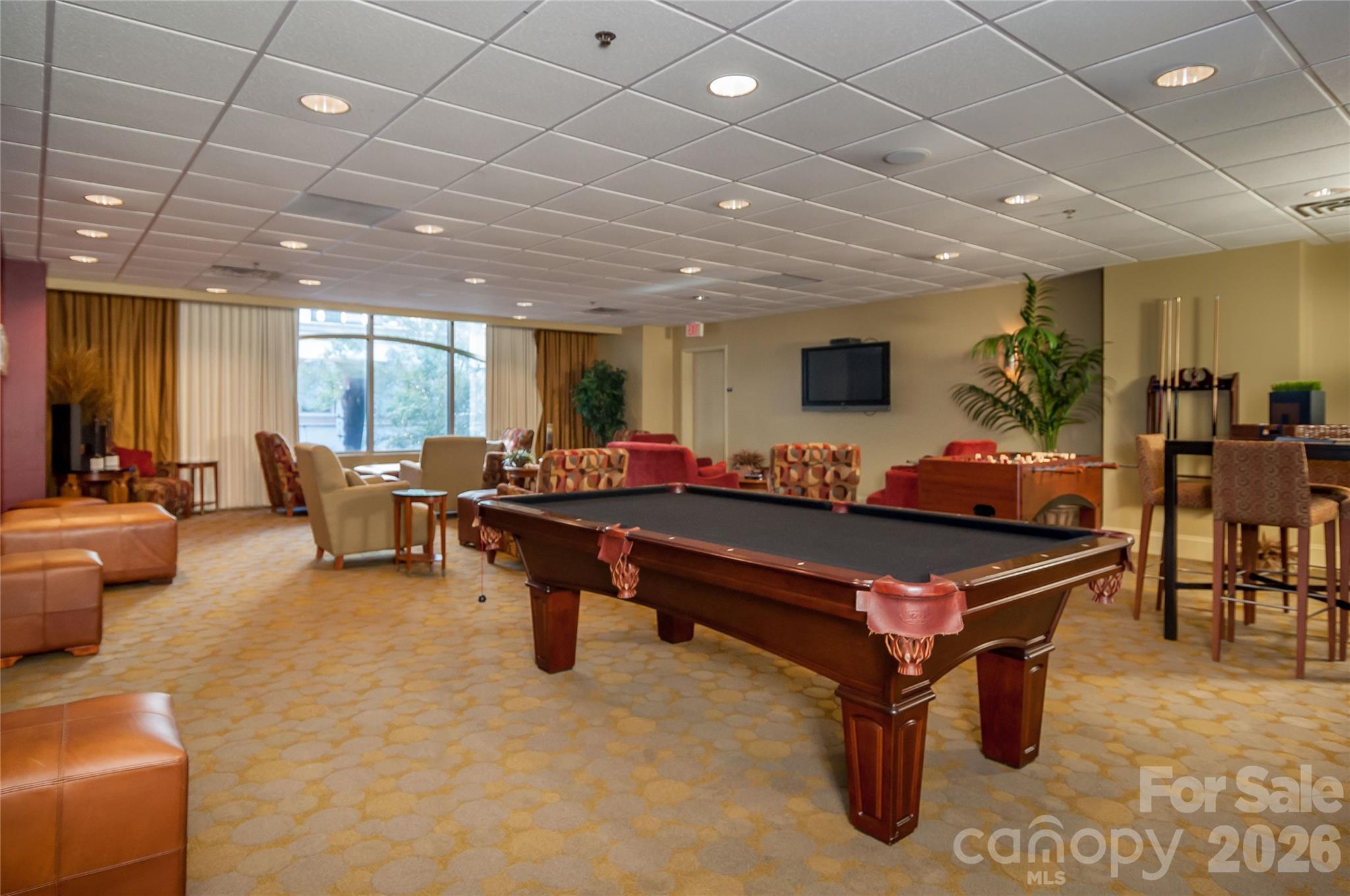 recreation room - 4620 Piedmont Row Drive, Charlotte