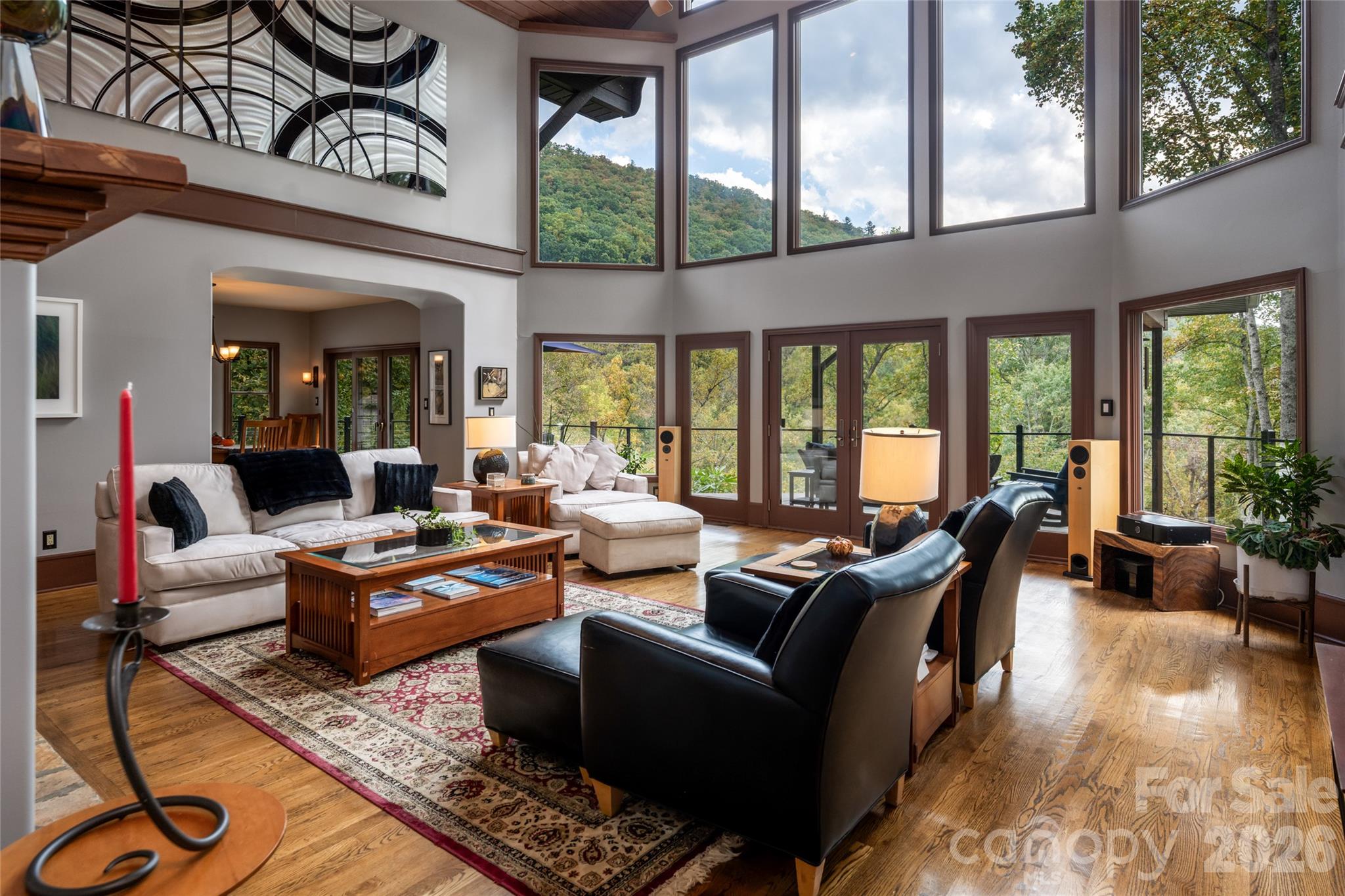Living room - 364 Lynn Cove Road, Asheville