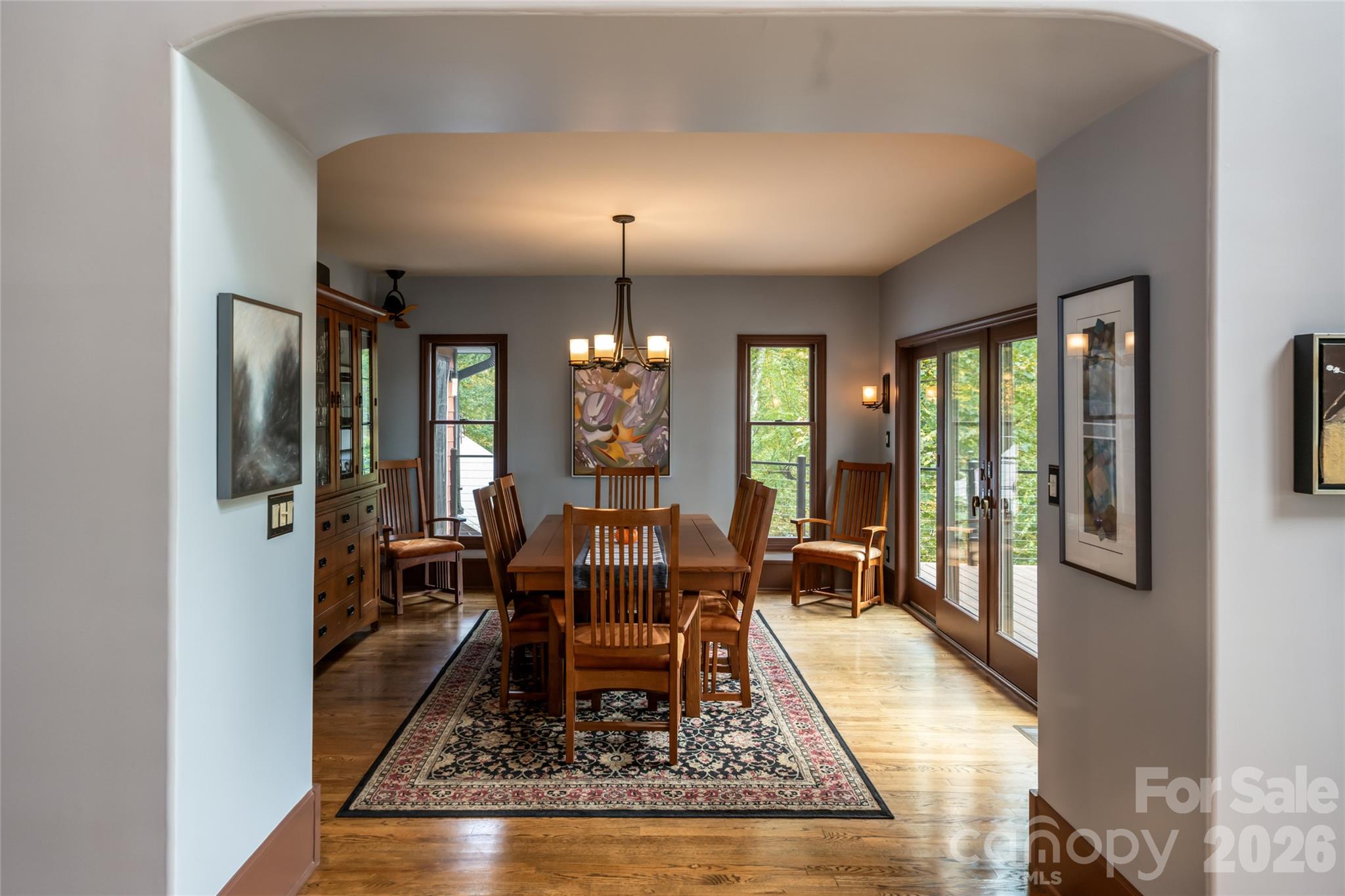 Dining room - 364 Lynn Cove Road, Asheville