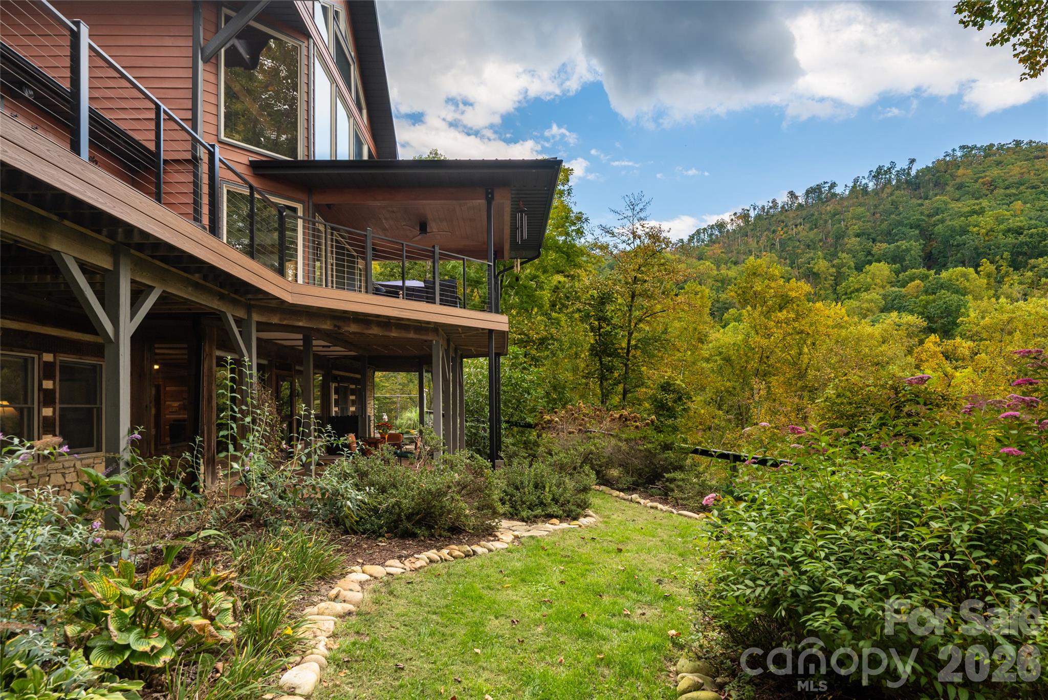 Native landscaping - 364 Lynn Cove Road, Asheville