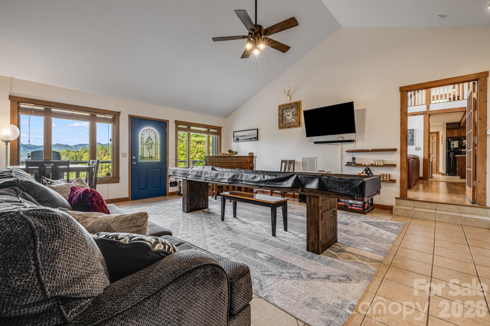 Living Room - 28 Nantahala Ridge, Bryson City