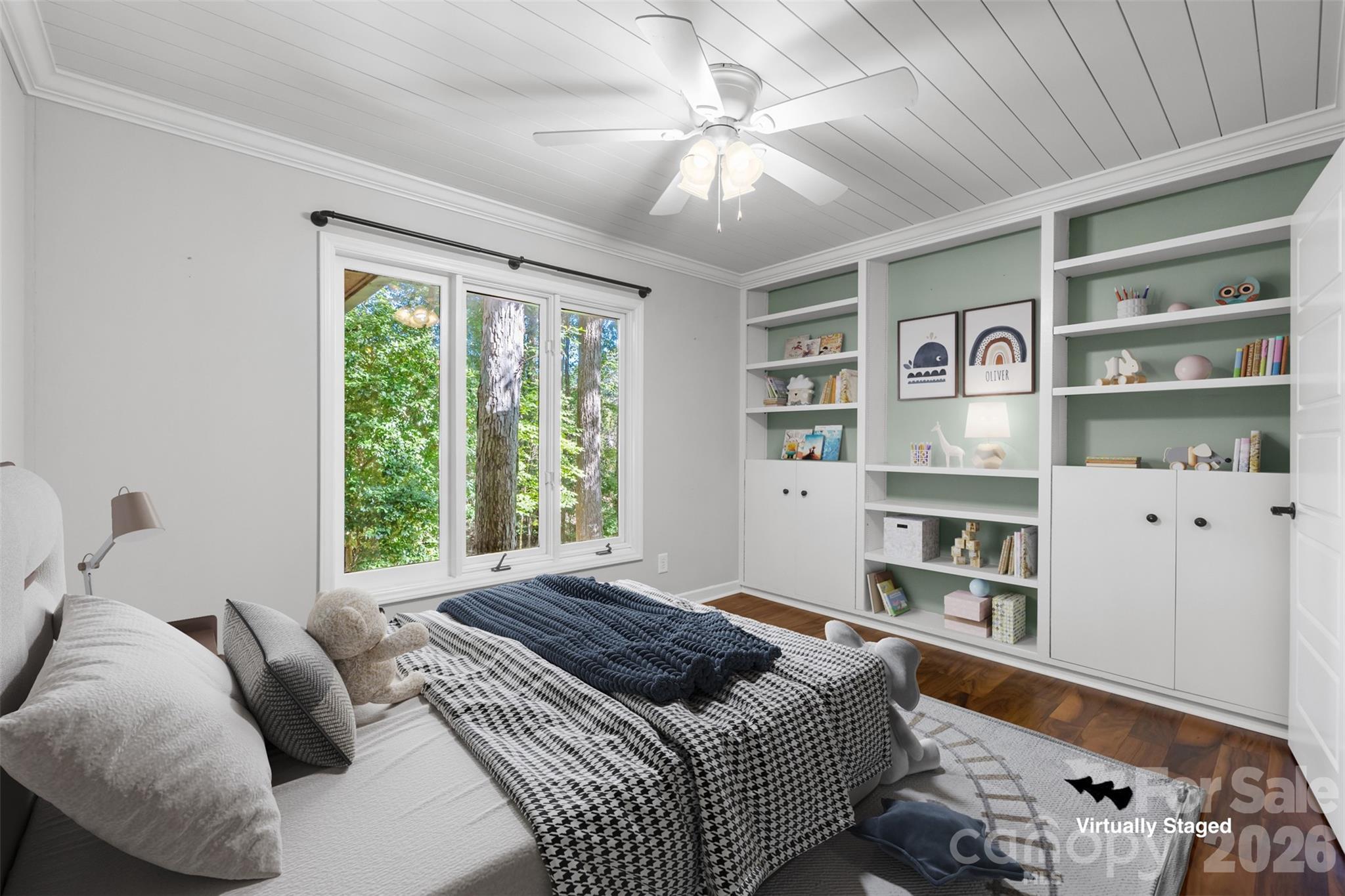 Virtually staged third bedroom - 6 Catawba Ridge Court, Clover