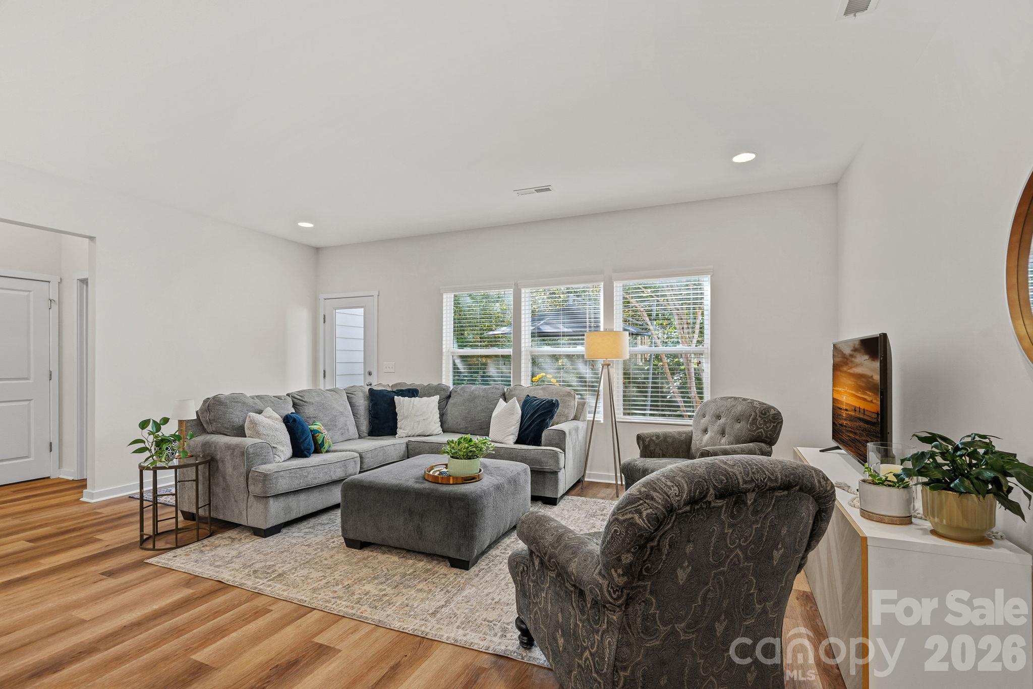 Family room overlooks backyard - 13326 Pierre Reverdy Drive, Davidson