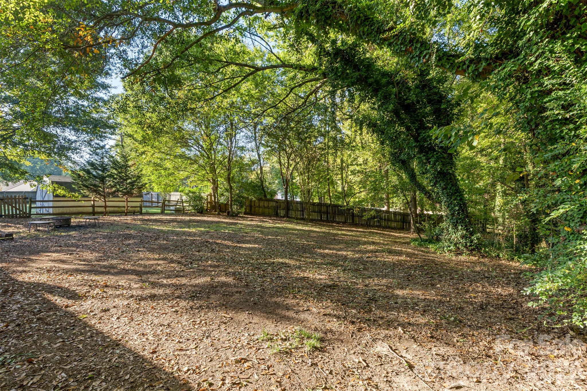 expansive and private backyard - 1312 Newfound Hollow Drive, Charlotte