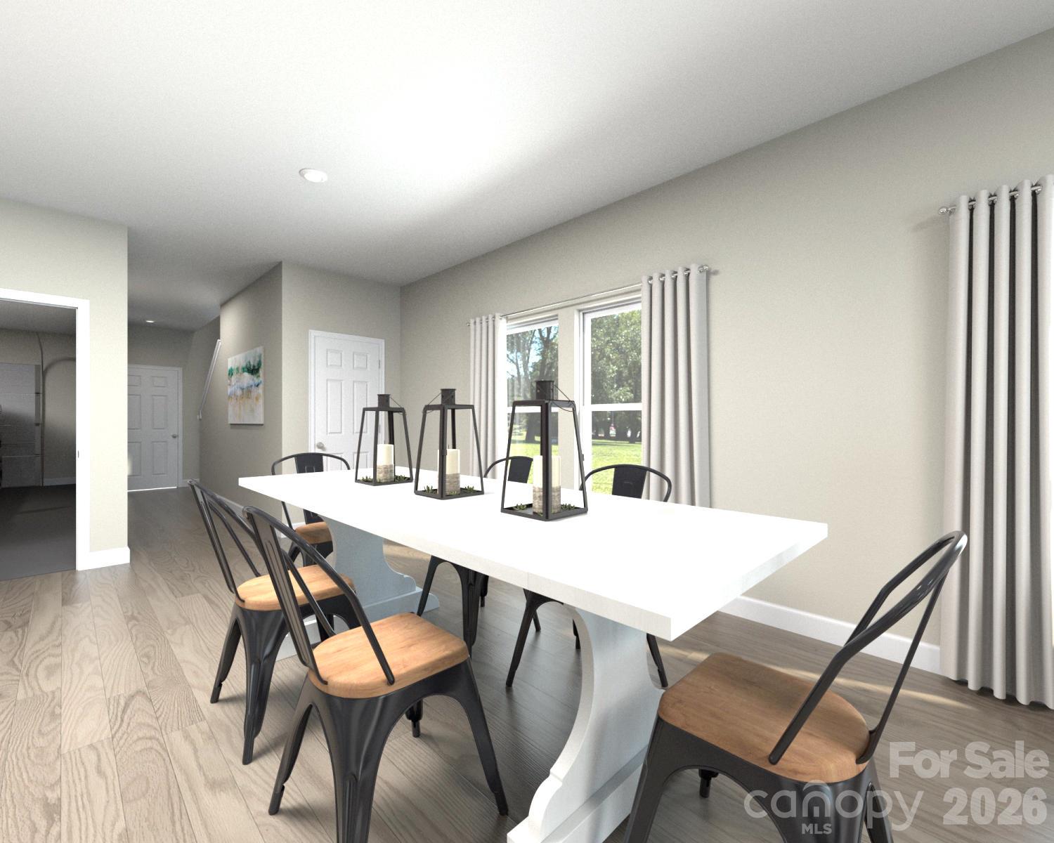 Photo is not of the actual home, but is an inspirational photo of builder’s model home and may depict options, furnishings, and/or decorator features that are not included - 12614 Russellwood Lane, Charlotte