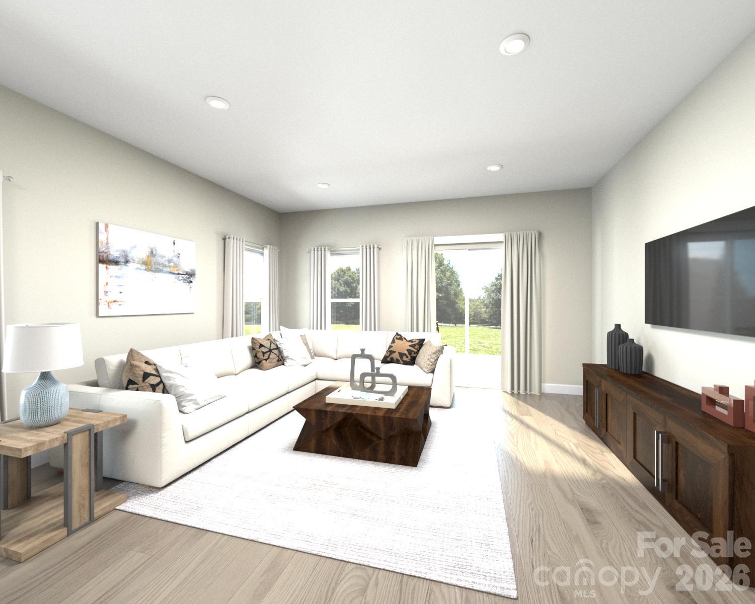 Photo is not of the actual home, but is an inspirational photo of builder’s model home and may depict options, furnishings, and/or decorator features that are not included - 12614 Russellwood Lane, Charlotte