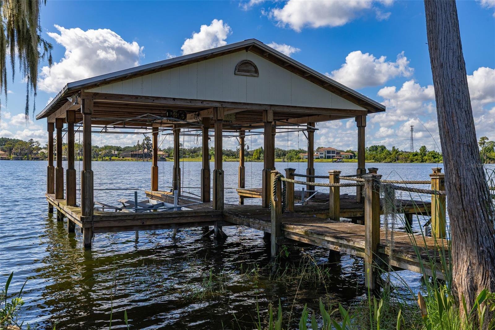 Featuring 2 slips and 2 lifts - 12620 S LAKE SAWYER LN, WINDERMERE