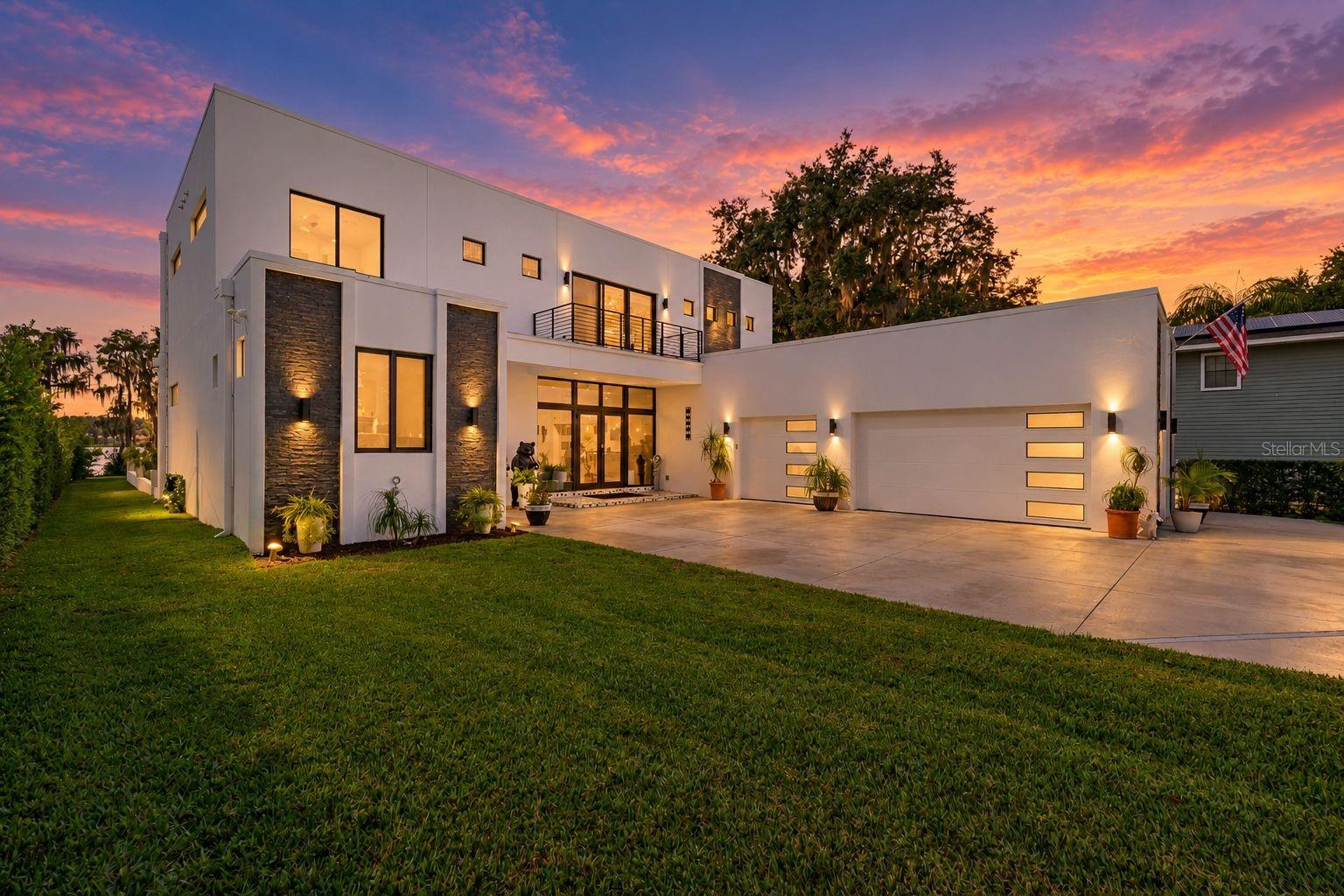 Amazing sunsets over the lake - 12620 S LAKE SAWYER LN, WINDERMERE