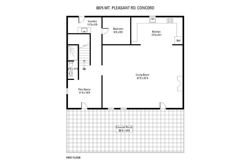 Single Family Residence at 6875 Mount Pleasant Road S, Concord, photo 44 of 46