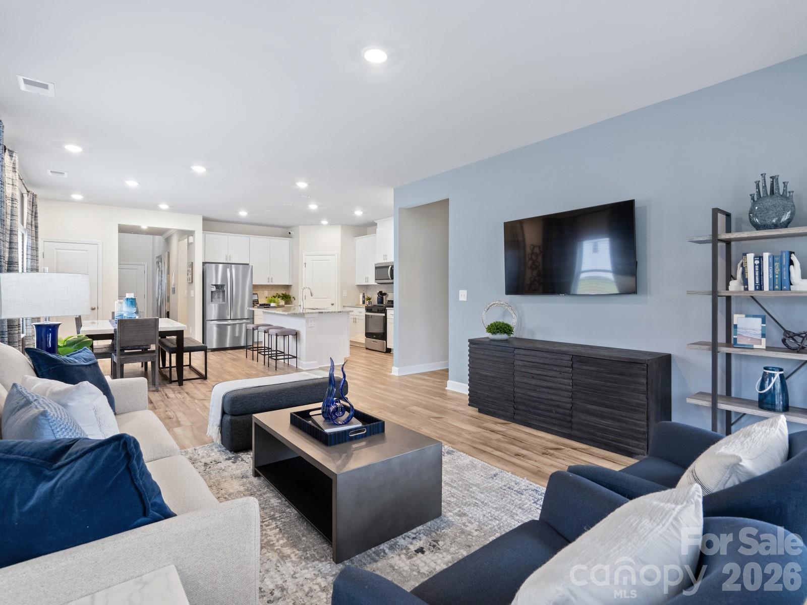 Photo is not of the actual home, but is an inspirational photo of builder’s model home and may depict options, furnishings, and/or decorator features that are not included - 12511 Russellwood Lane, Charlotte