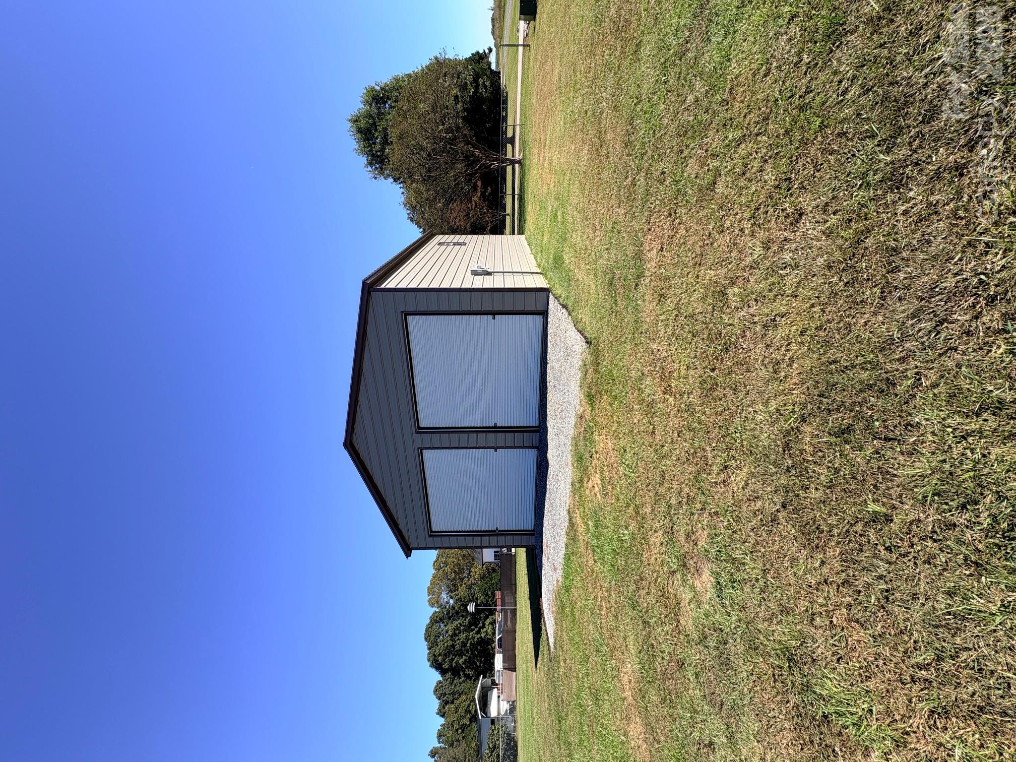 Two car detached garage, insulated, walk through door, 200amp electrical, concrete floor. - 643 Shoal Road, Lincolnton