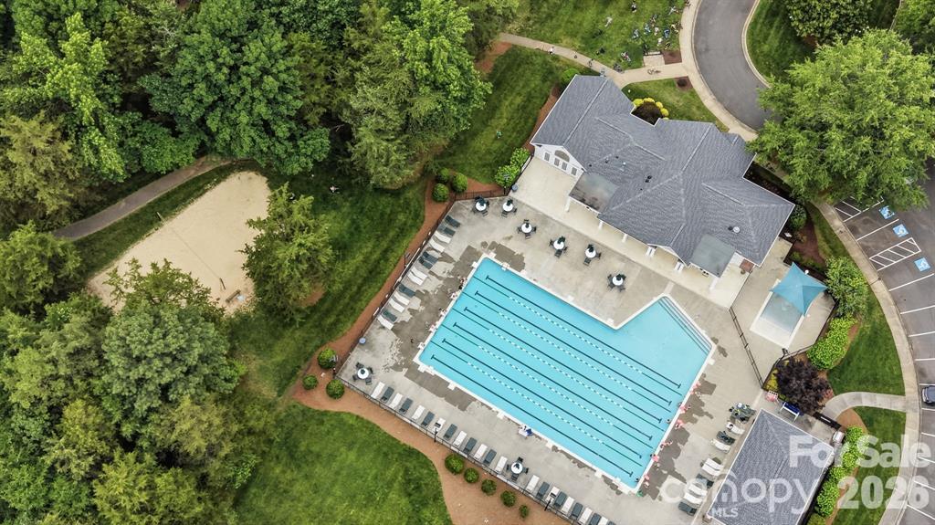 Two pools with tennis courts and swim team - 1201 Beckford Glen Drive, Waxhaw