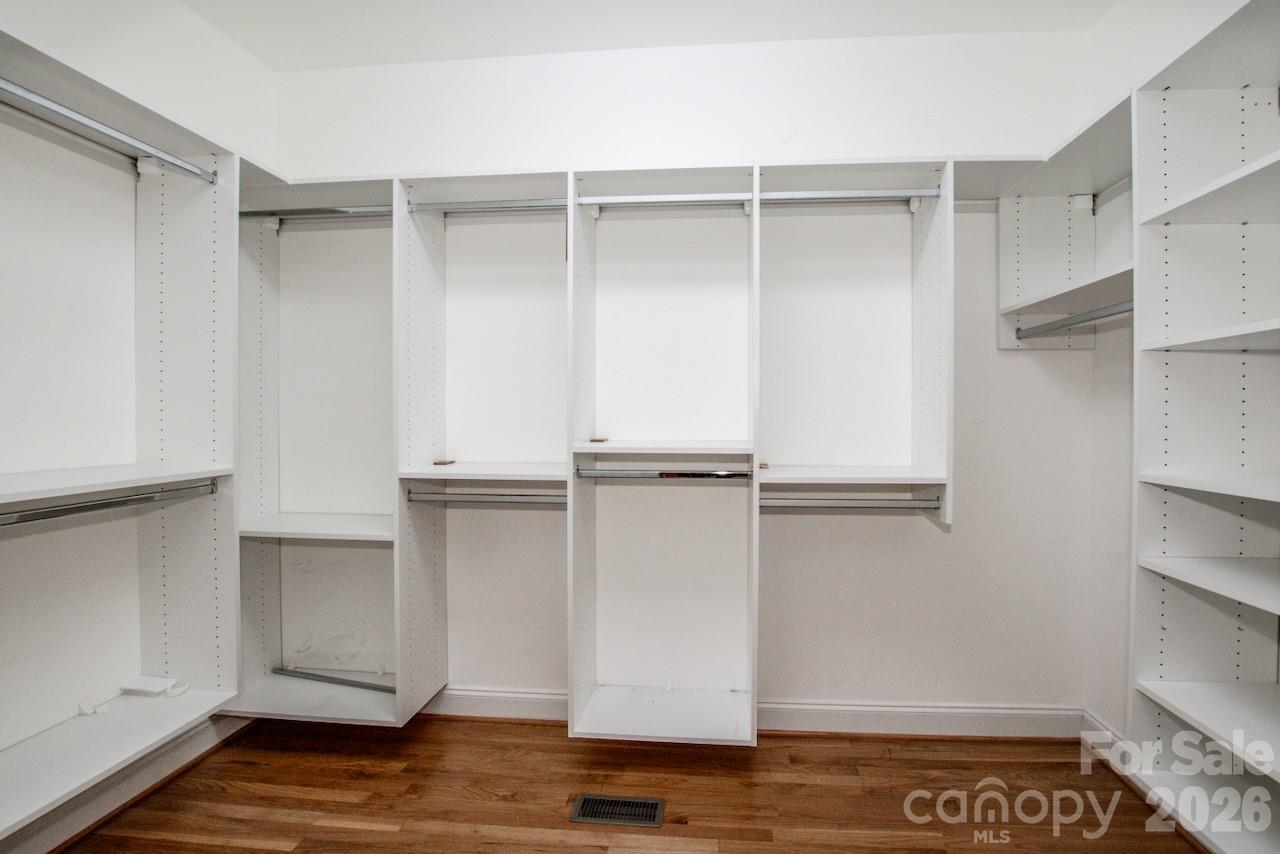 Massive primary closet with handy built ins - 351 Catalina Drive, Mooresville
