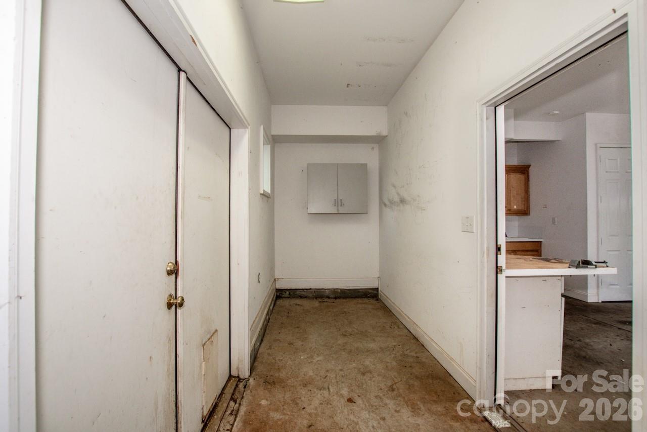 Massive storage room in the back of the oversized 2 car garage - 351 Catalina Drive, Mooresville