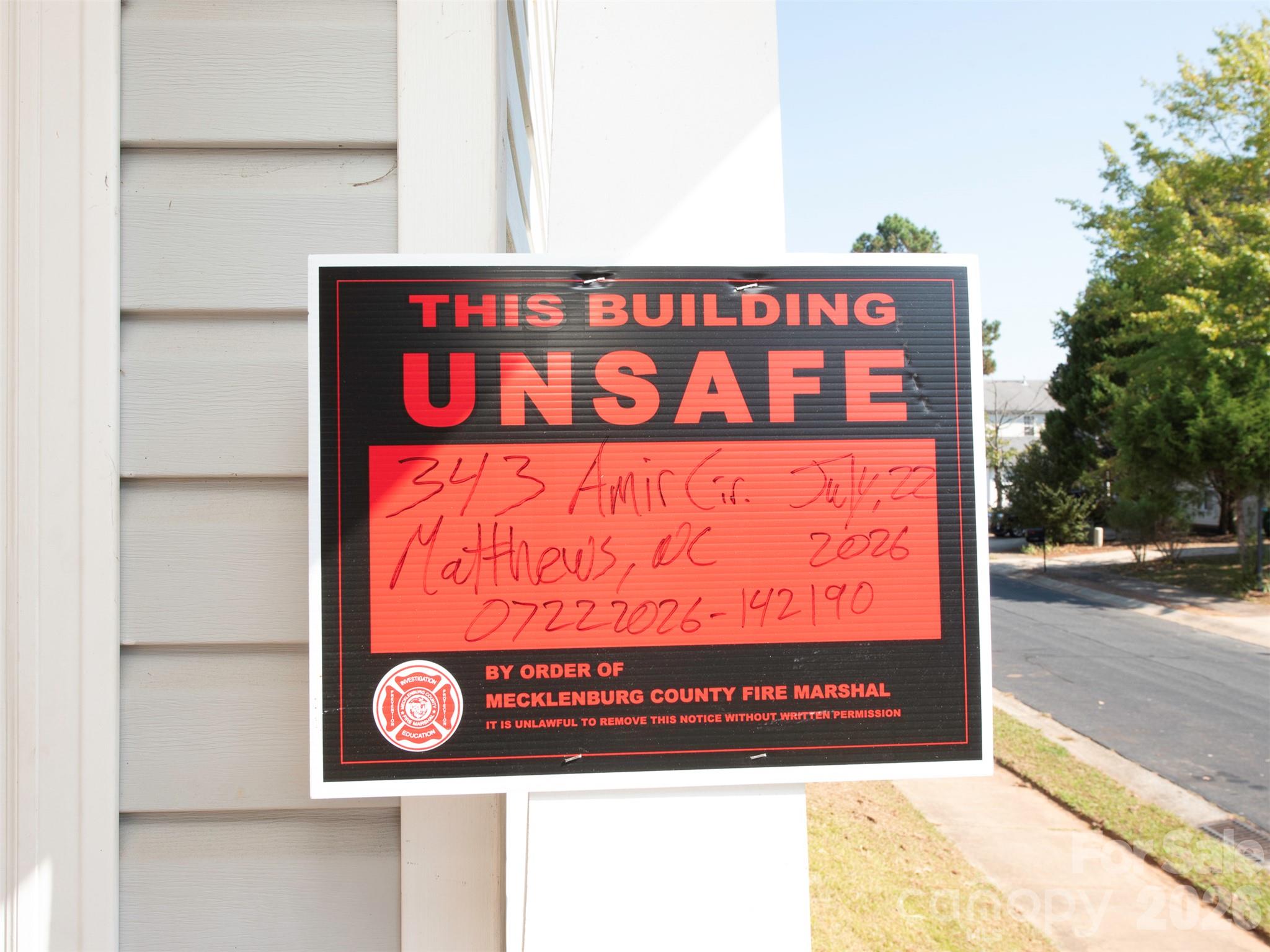 Single Family Residence at 343 Amir Circle, Matthews, photo 44 of 44
