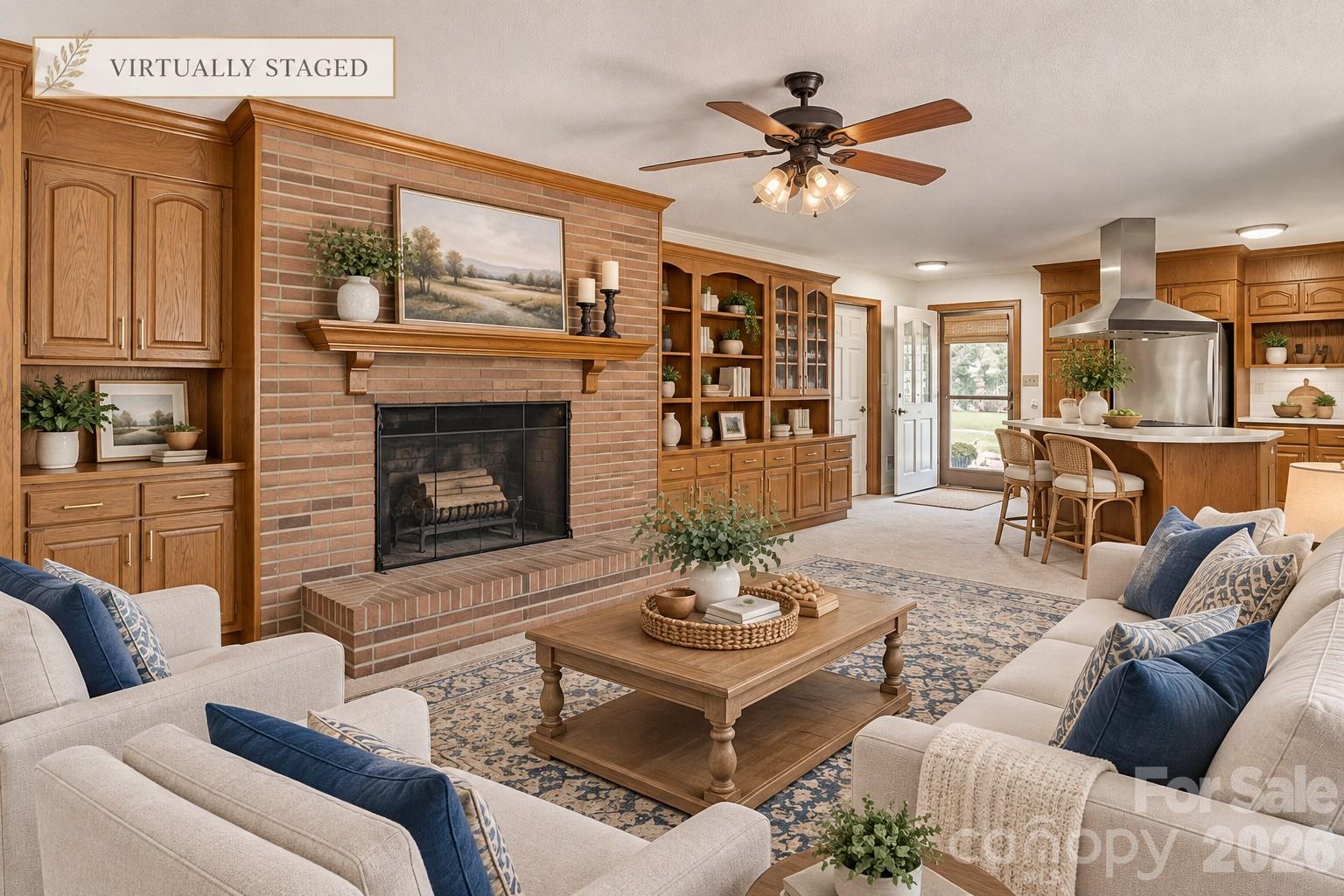 Den (virtual stage) - 688 Grandview Drive NE, Concord