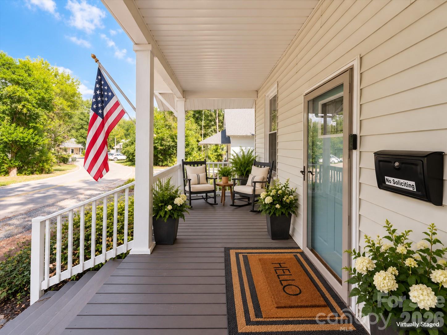Expansive Front Porch - 233 Florence Street, Rock Hill