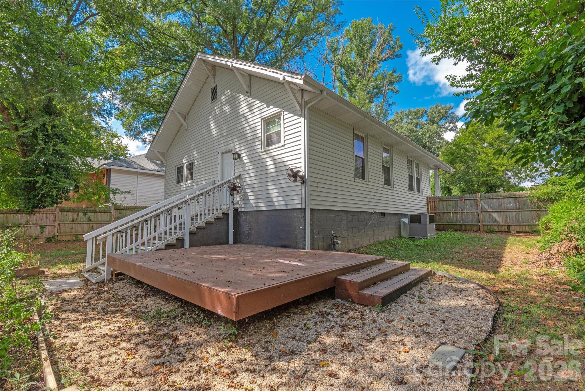 Deck Side View - 233 Florence Street, Rock Hill