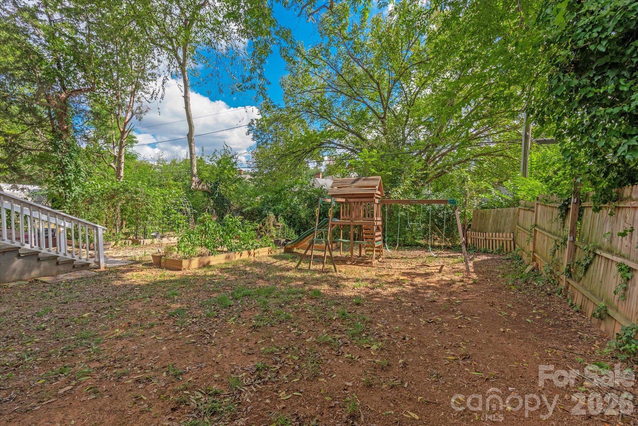 Fenced Backyard - 233 Florence Street, Rock Hill