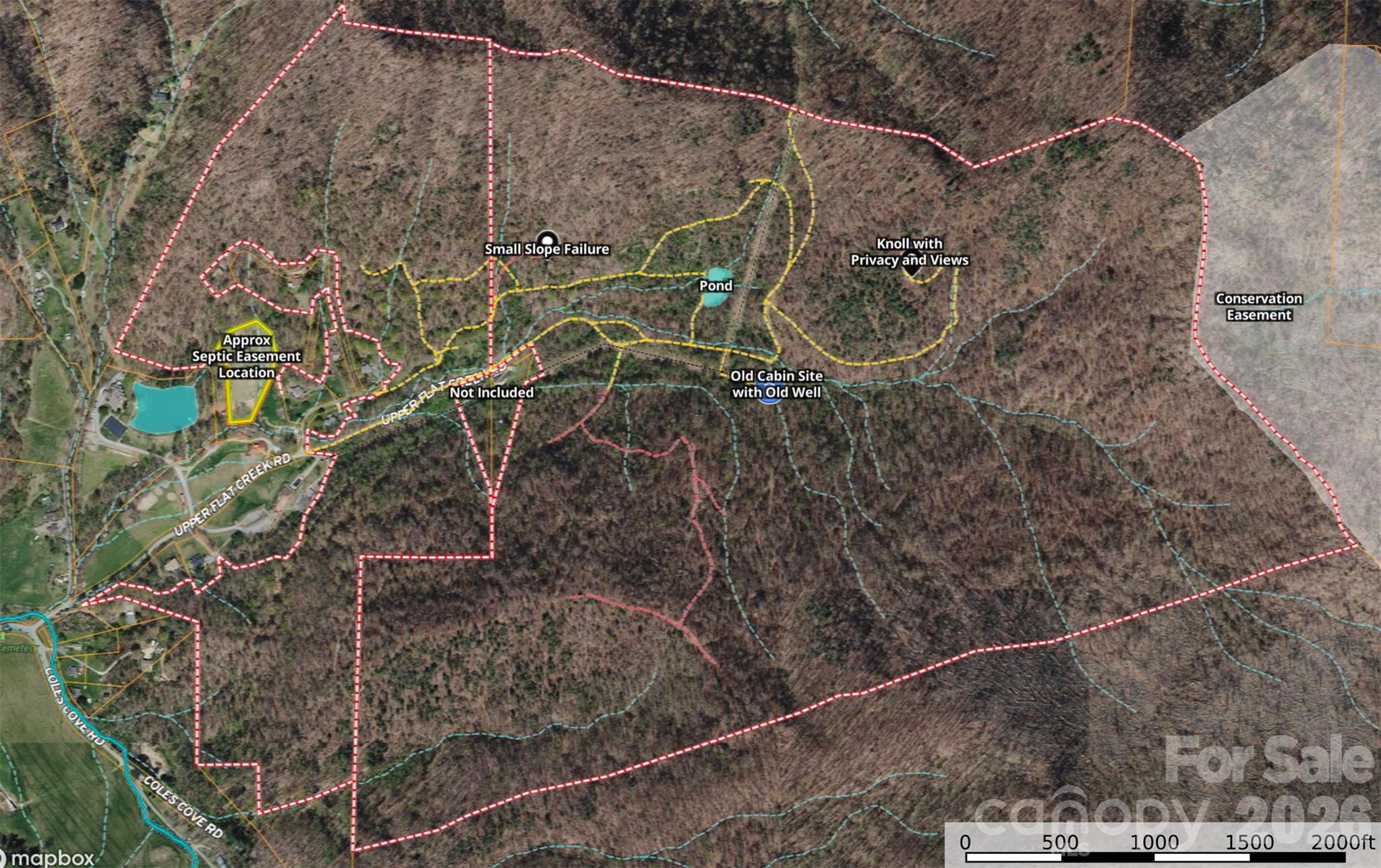 Acreage at 401 ± Upper Flat Creek Road, Weaverville, photo 4 of 44