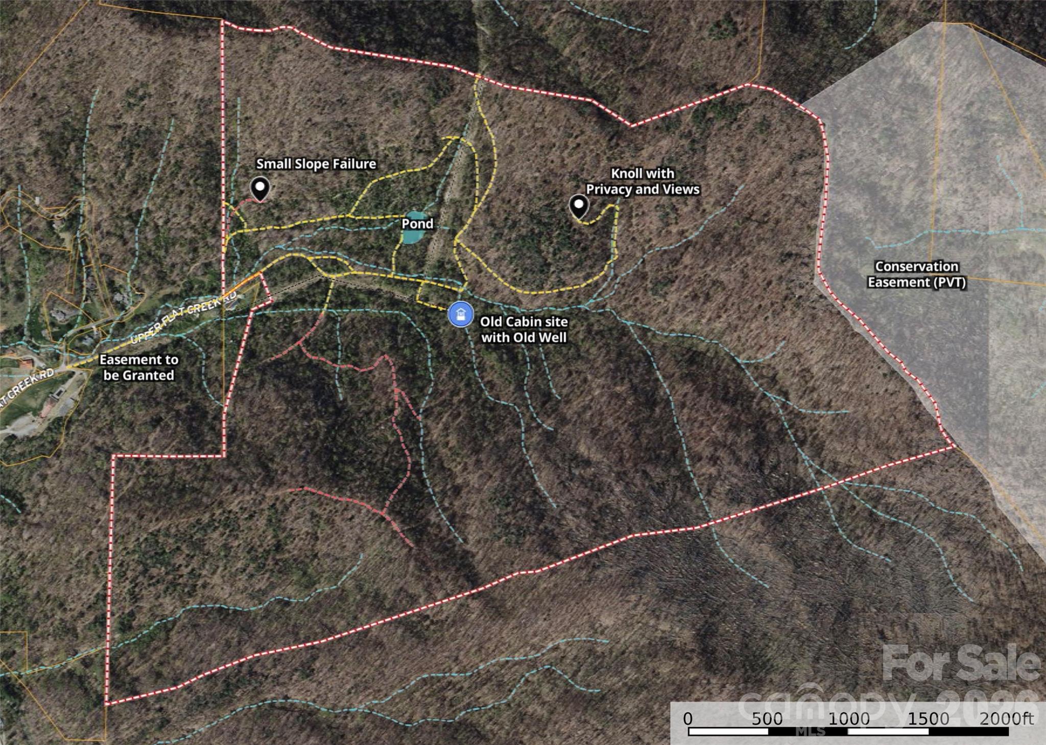Acreage at 300 ± Acres Upper Flat Creek Road, Weaverville, photo 3 of 47
