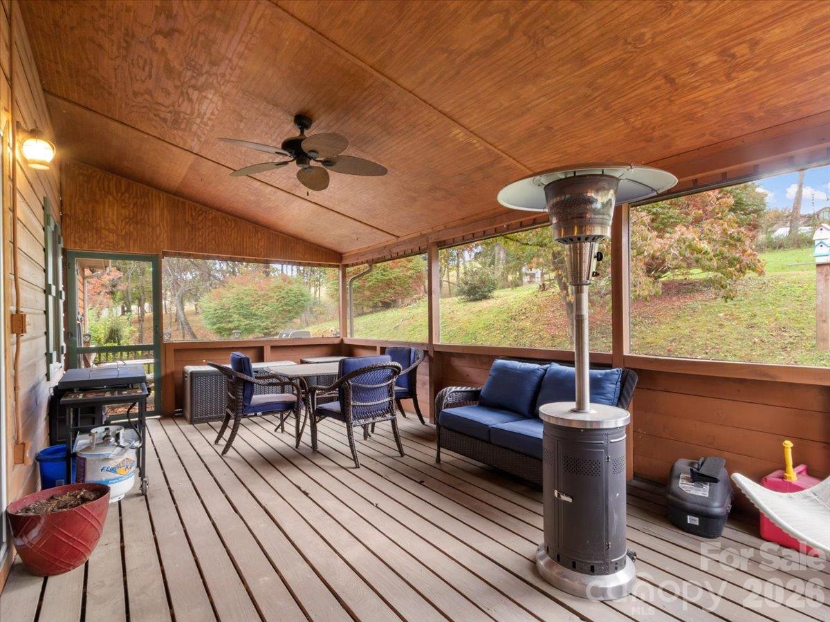 Screened in porch off of living room - 179 River Walk Drive, Burnsville