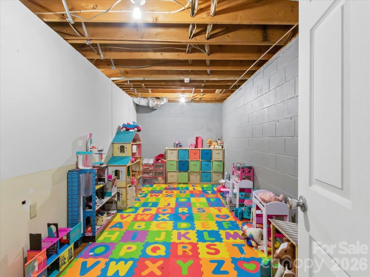 Basement playroom - 179 River Walk Drive, Burnsville