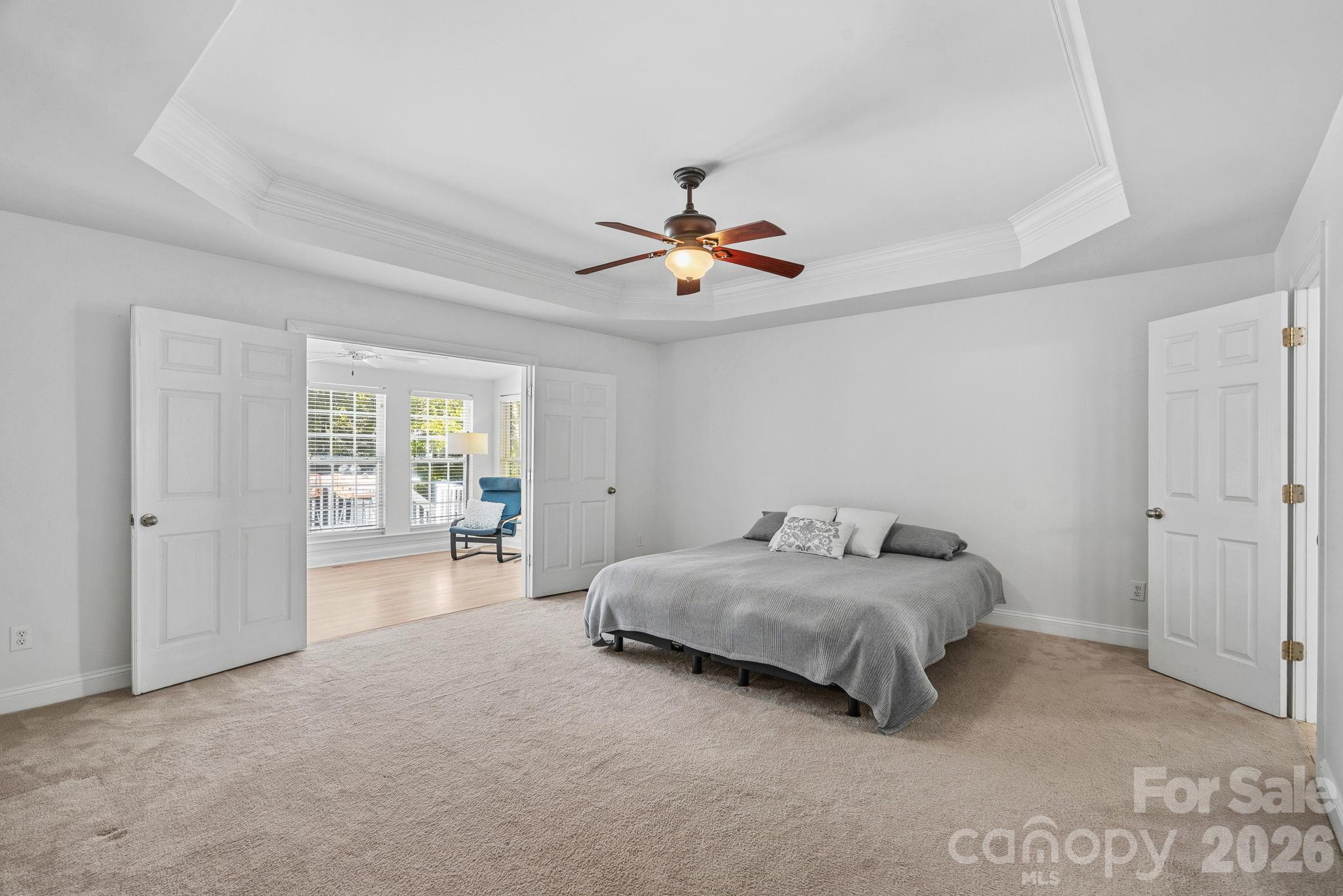 Primary Suite with sun room attached - 148 Sunrise Circle, Mooresville