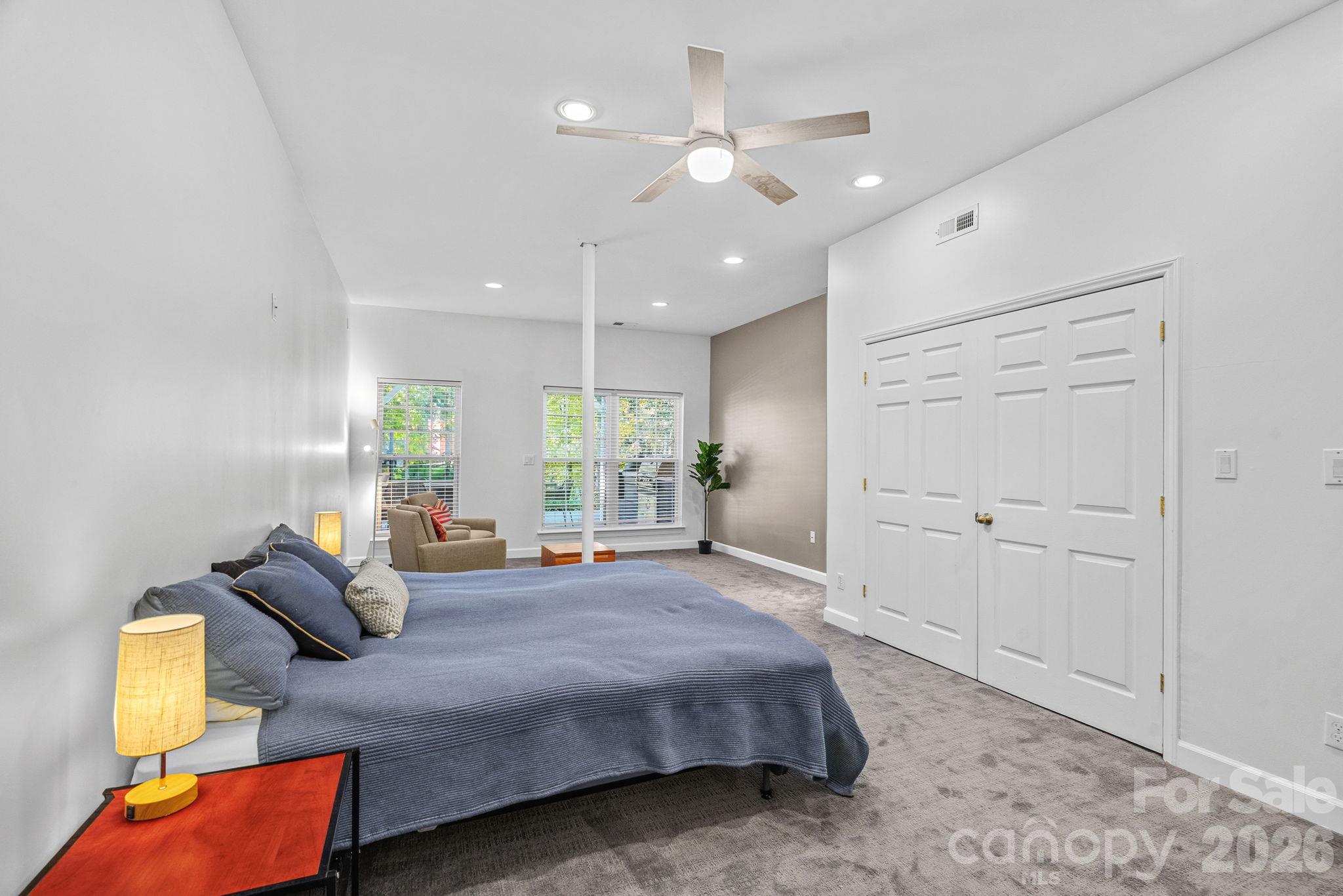 Basement room used as a 5th bedroom with an ensuite bathroom - 148 Sunrise Circle, Mooresville