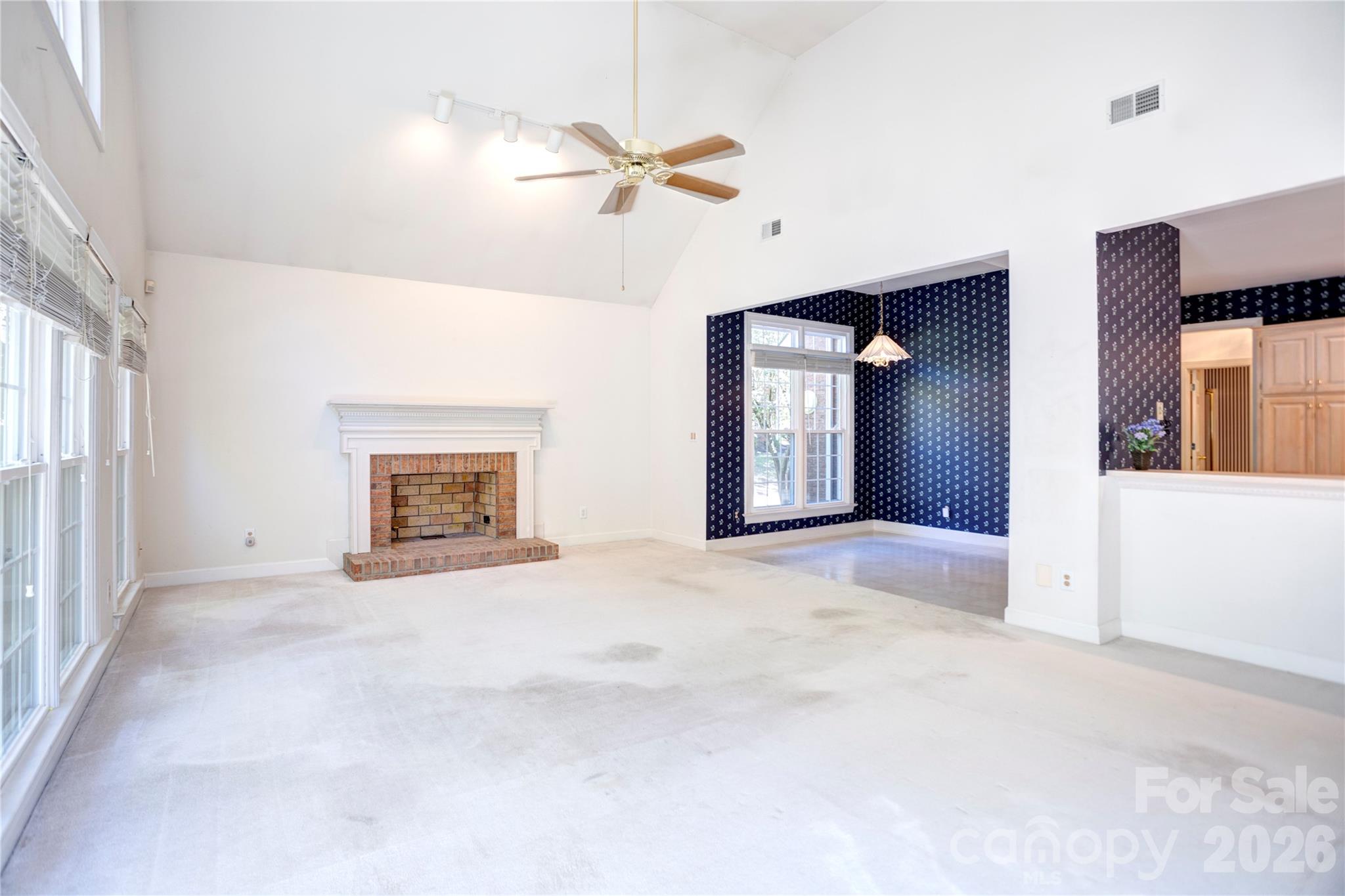 Open to breakfast nook - 890 Lyerly Ridge Road NW, Concord