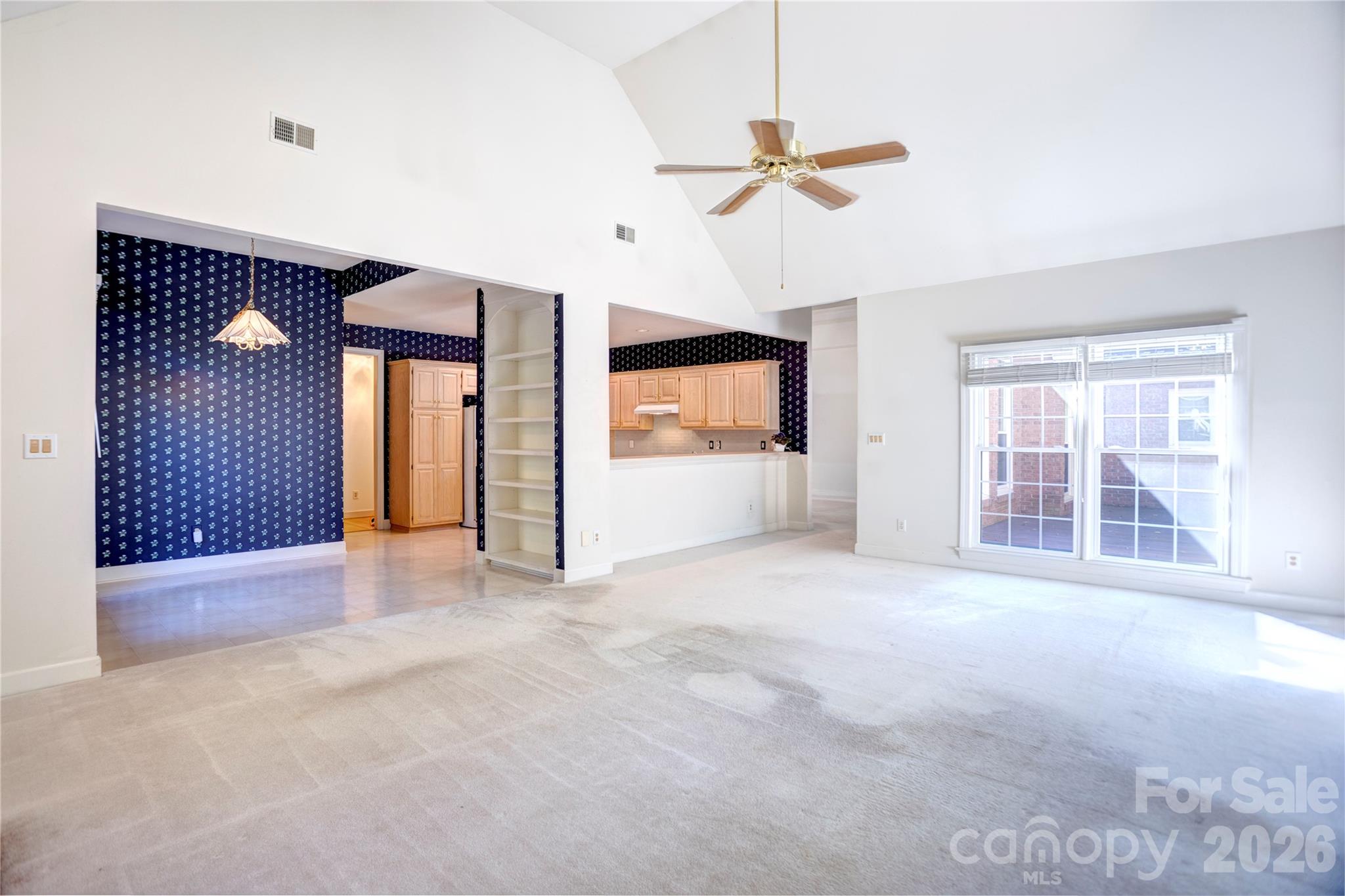 View of great room kitchen and breakfast nook - 890 Lyerly Ridge Road NW, Concord