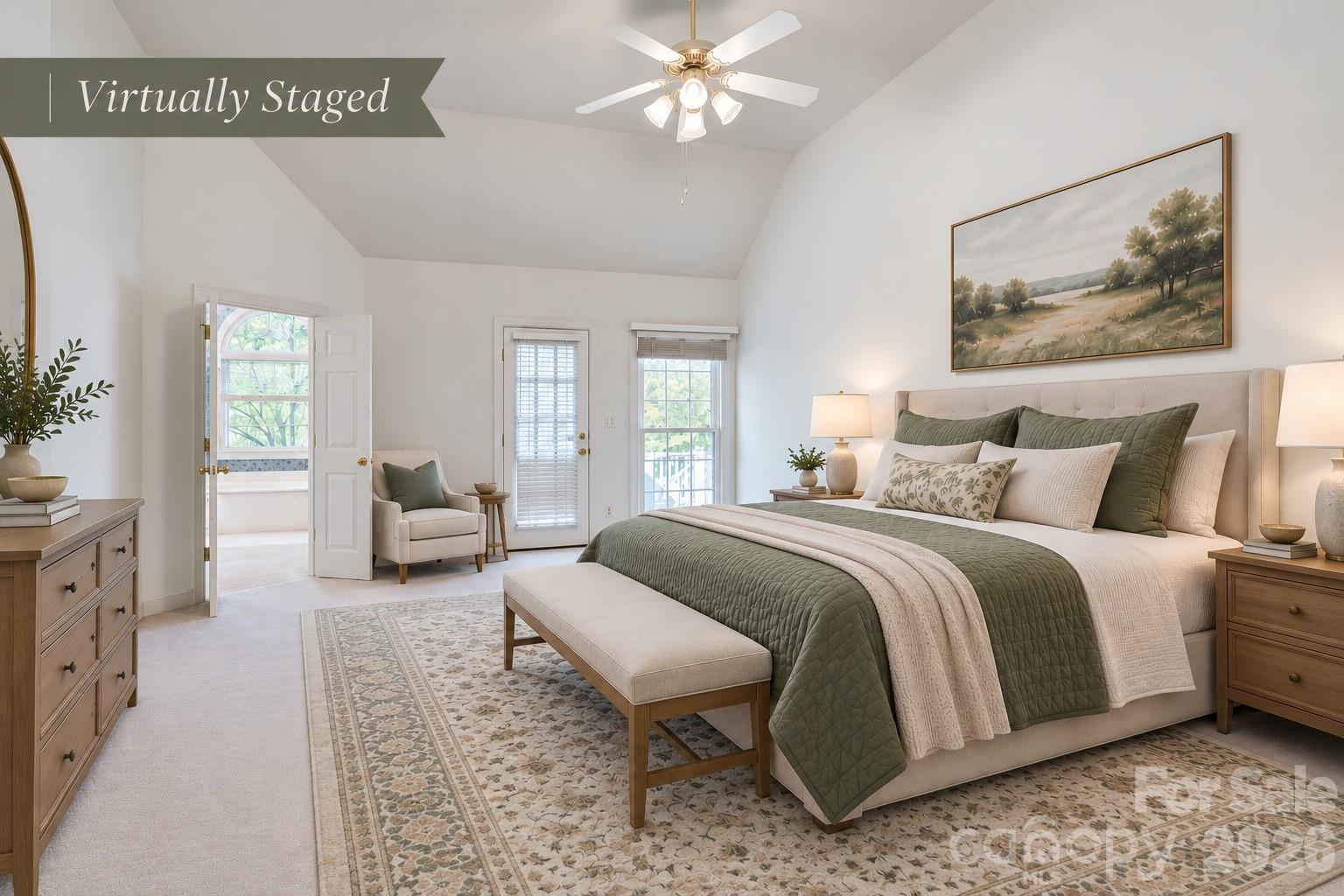 Primary bedroom stated - 890 Lyerly Ridge Road NW, Concord