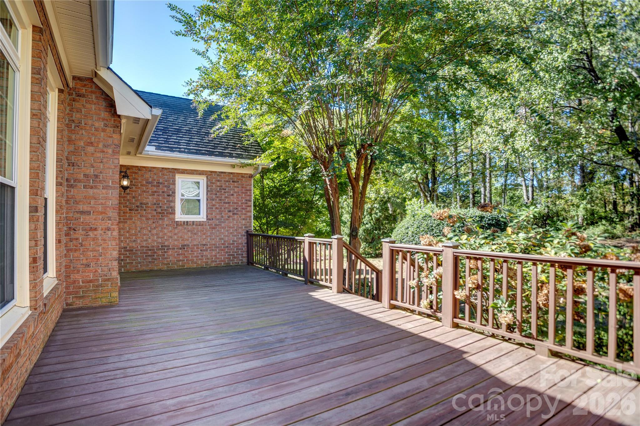 Expansive back deck - 890 Lyerly Ridge Road NW, Concord