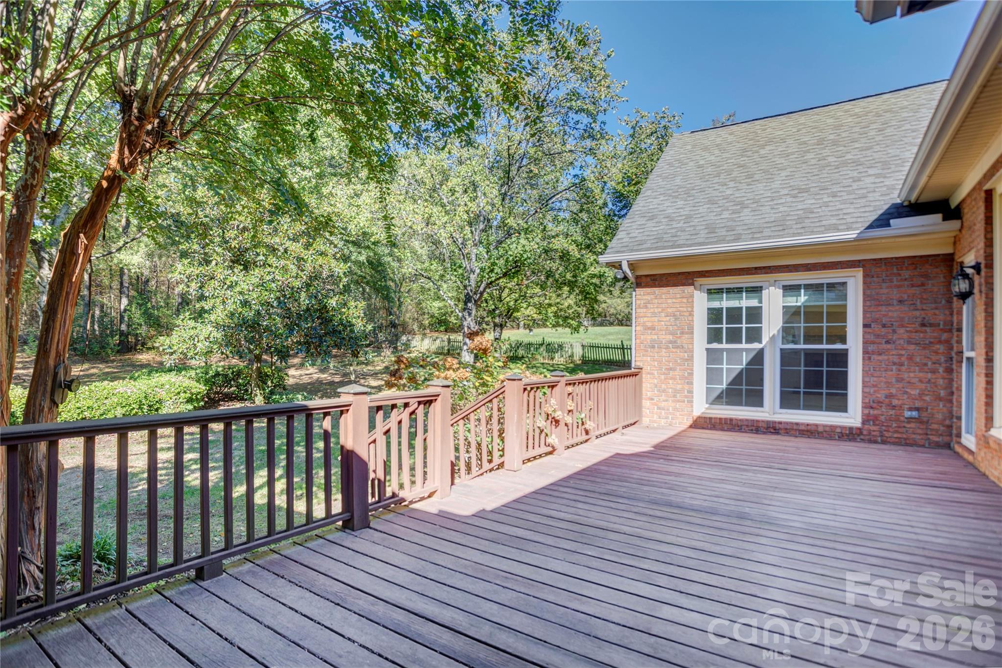 Another view of the back deck - 890 Lyerly Ridge Road NW, Concord