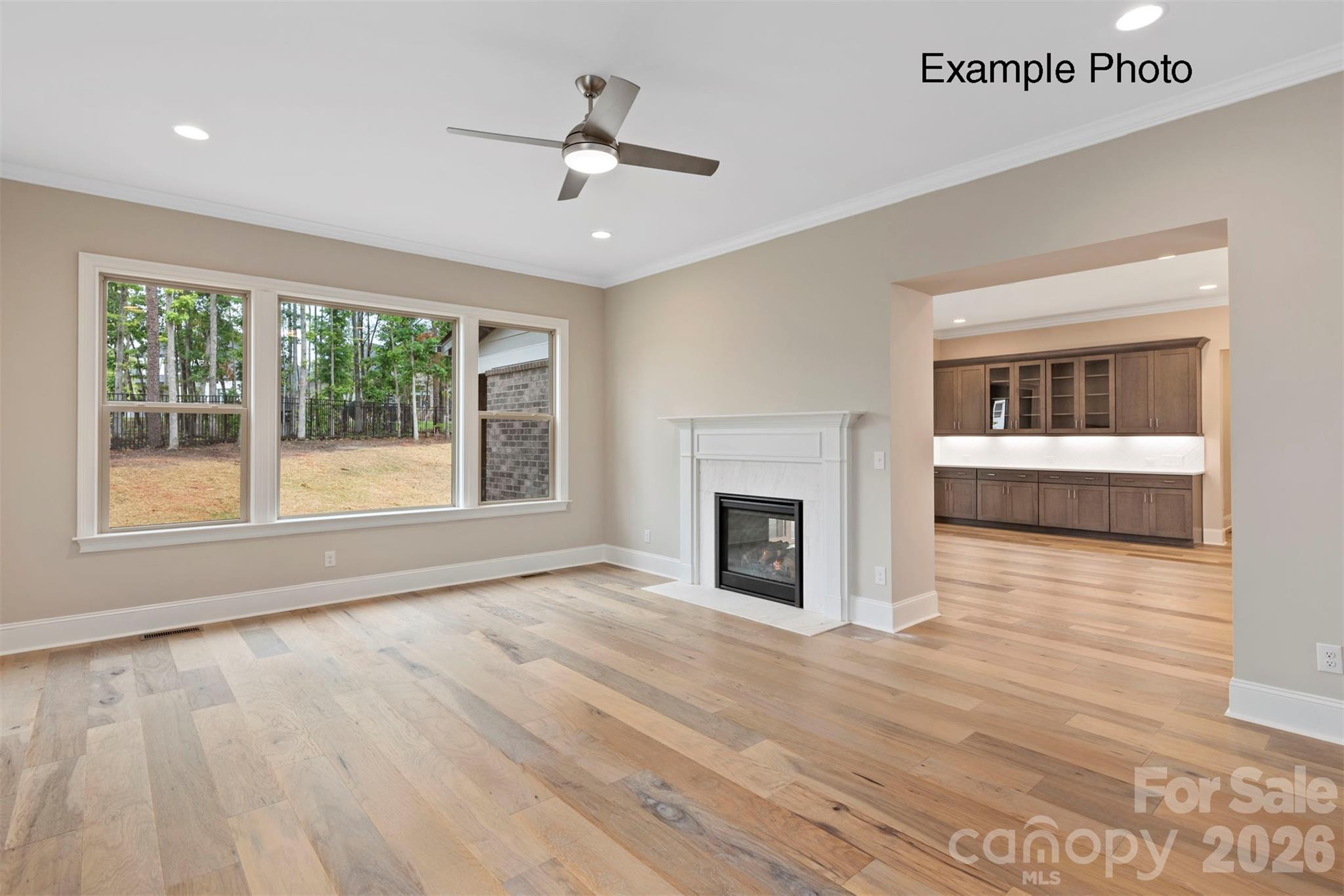 Example Photo - Family Room - 12205 Rubra Place, Mint Hill