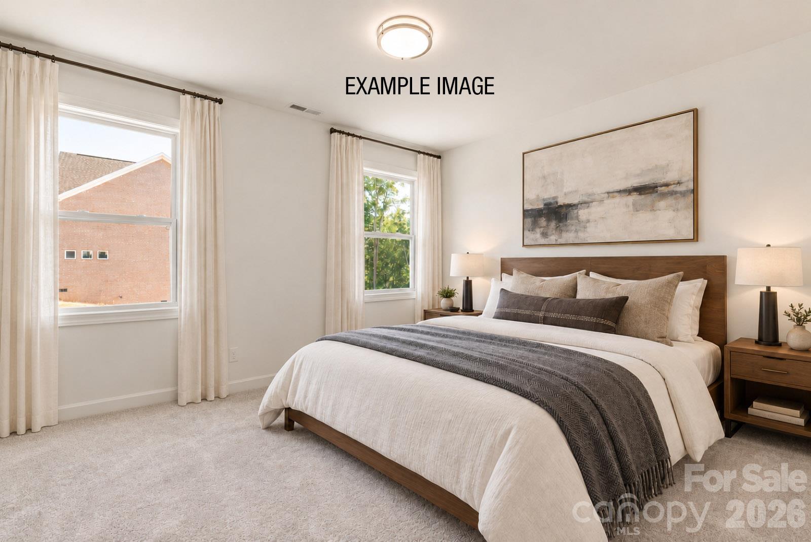 Example Photo - Bedroom 2 *Virtually Staged* - 12205 Rubra Place, Mint Hill