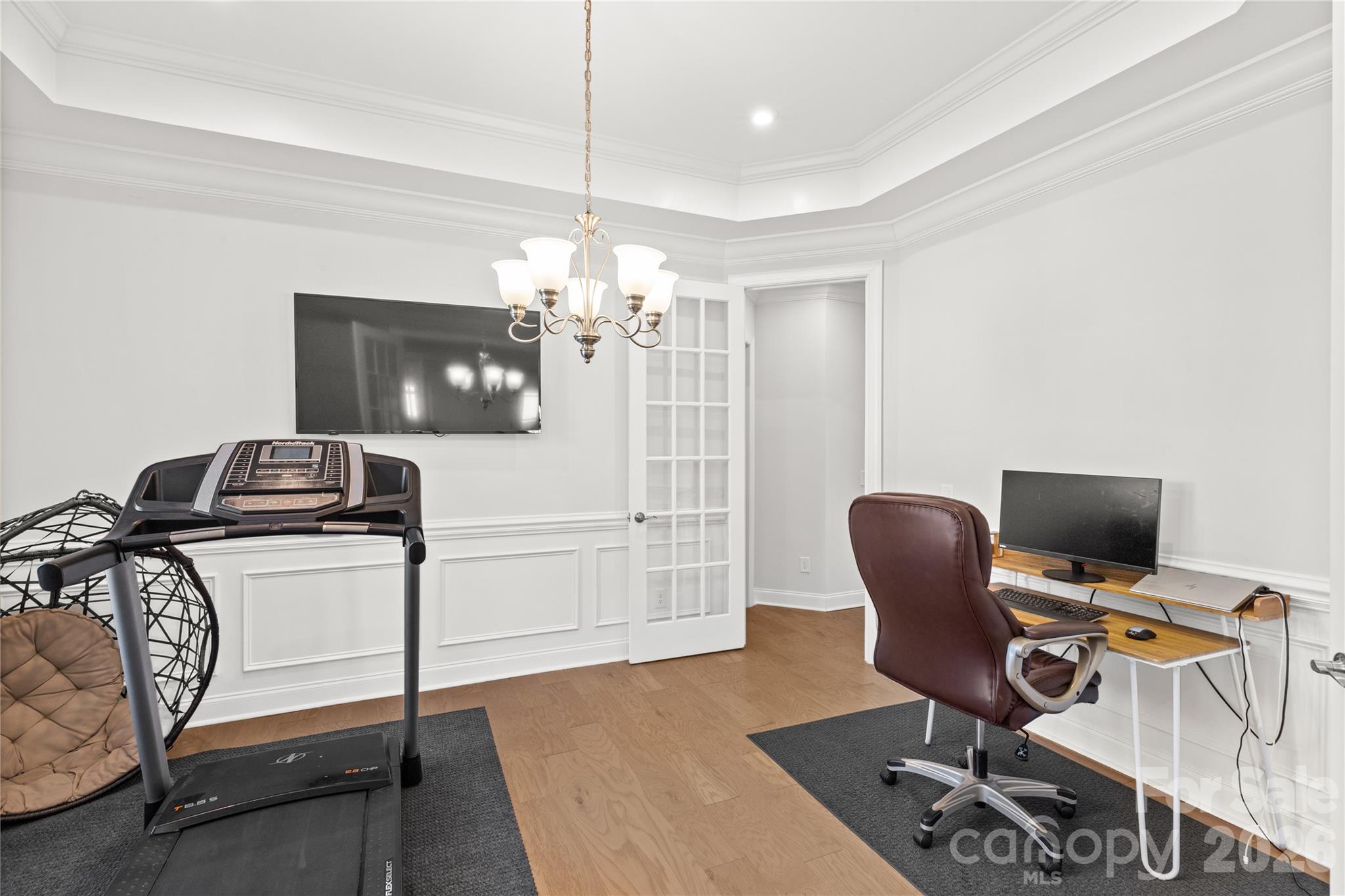 Formal Dinning Room w/ French Doors - 5616 Regal Way, Indian Land