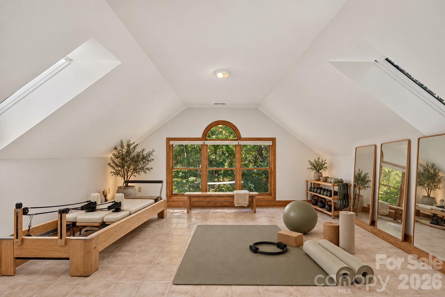 to the left is a fitness space with laminate flooring - 253 Highway 161 South, Clover