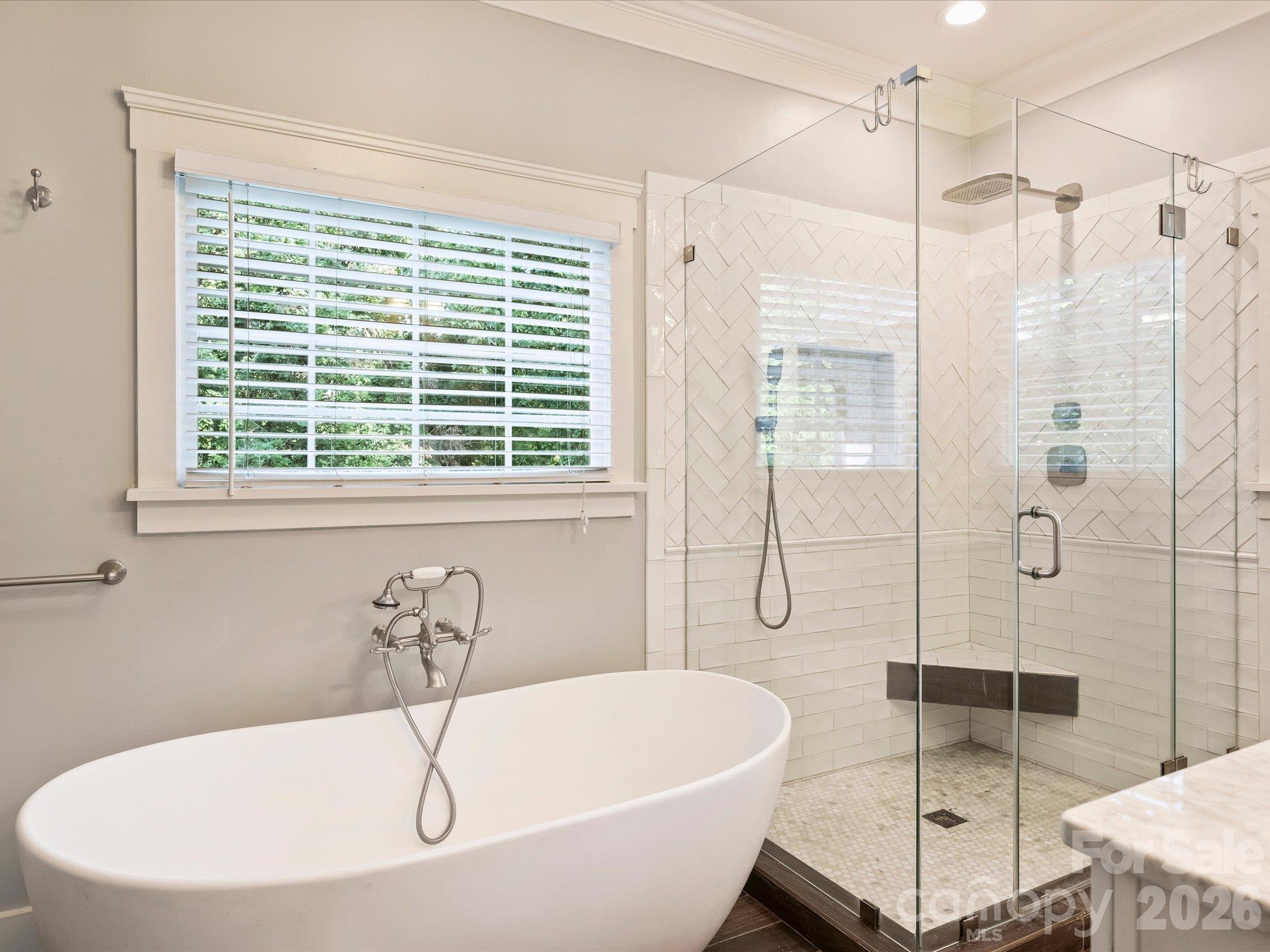 Primary Bath - 5919 Creola Road, Charlotte