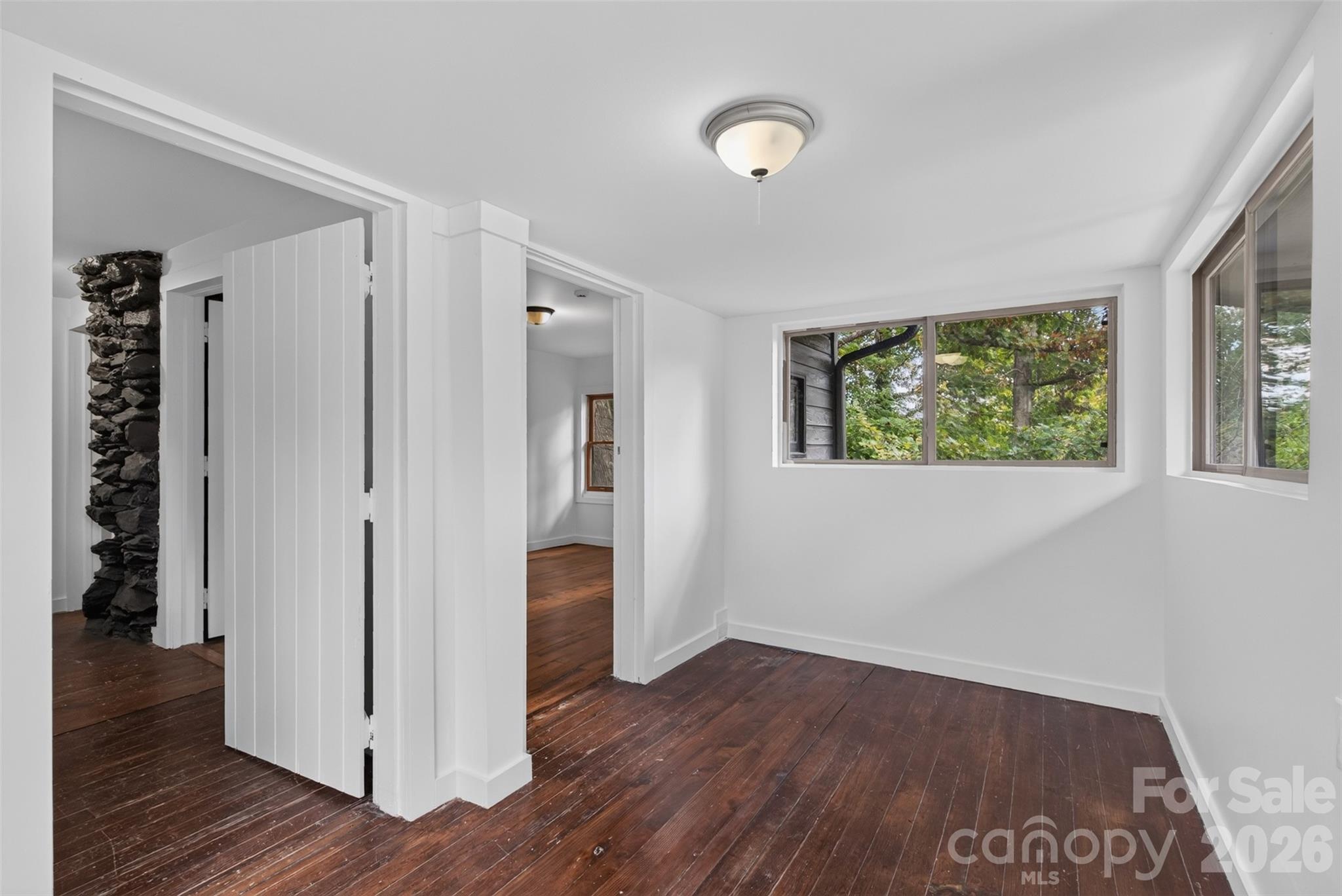 Sunroom would make a great office or closet - 64 Pine Cone Drive, Asheville