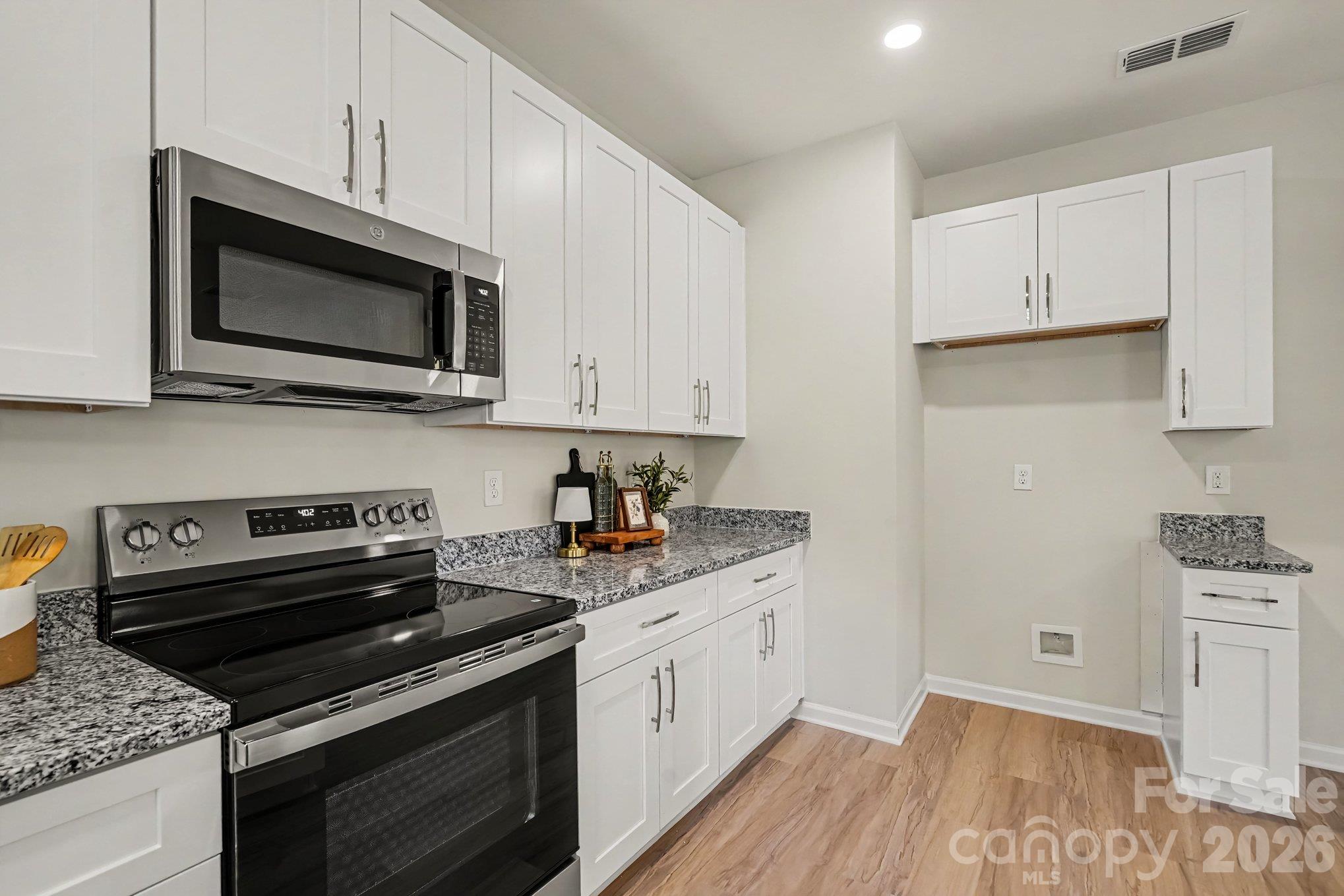 Plenty of prep space and ice maker connection ready. - 121 Buffalo Avenue NW, Concord