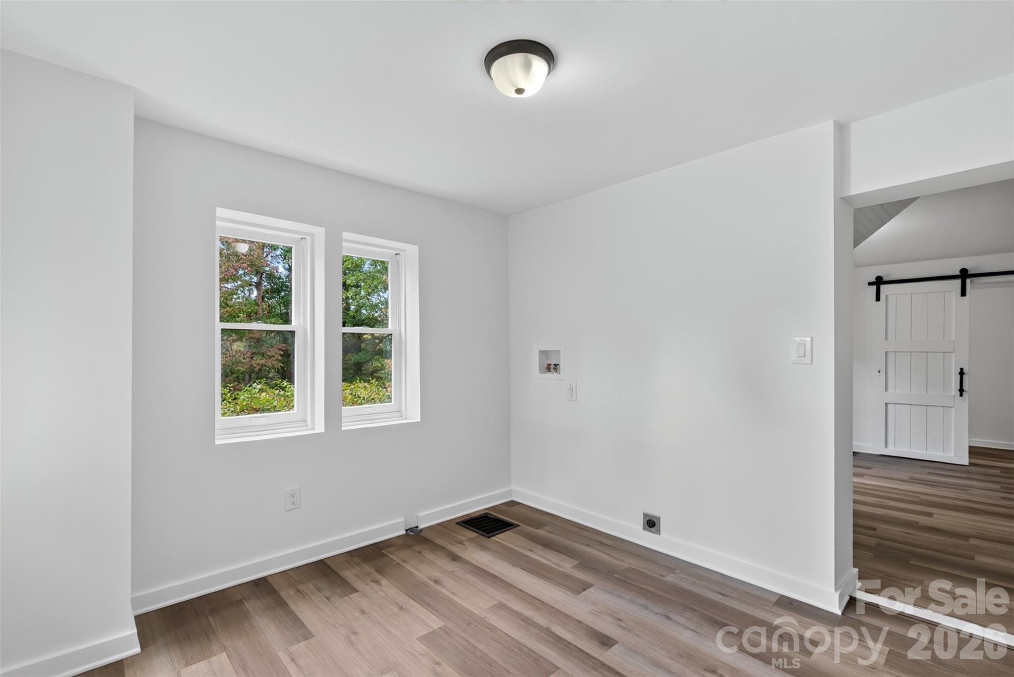 Spacious main floor laundry room - 64 and 56 Pine Cone Drive, Asheville