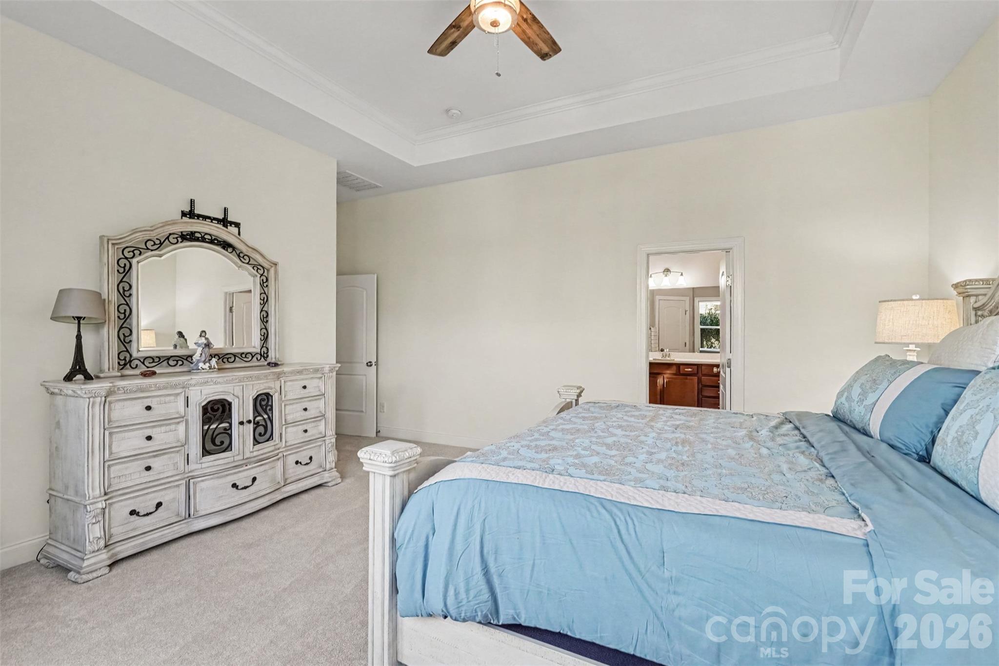 Primary bedroom - 3013 Bonterra Boulevard, Indian Trail