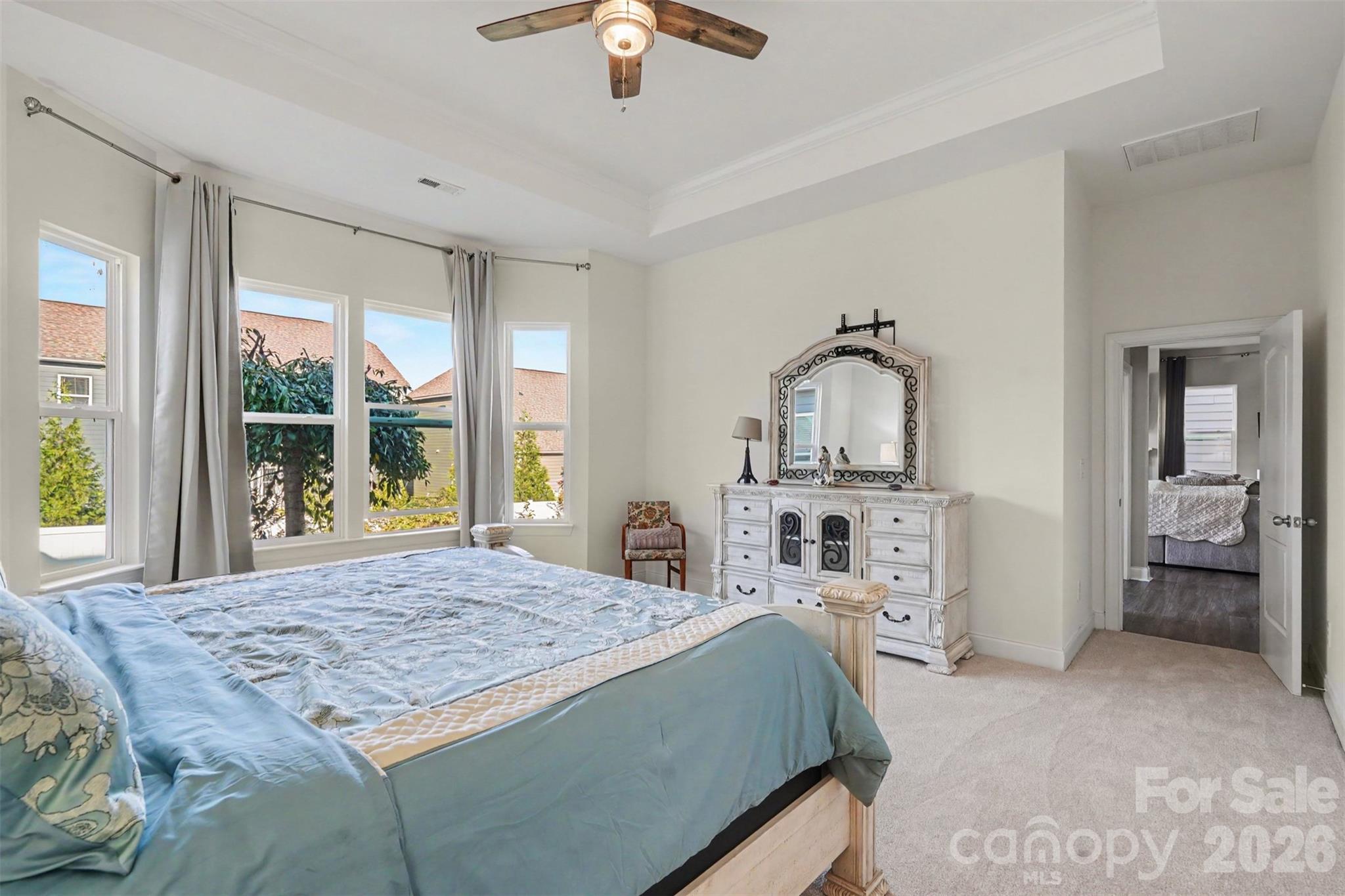 Primary bedroom - 3013 Bonterra Boulevard, Indian Trail