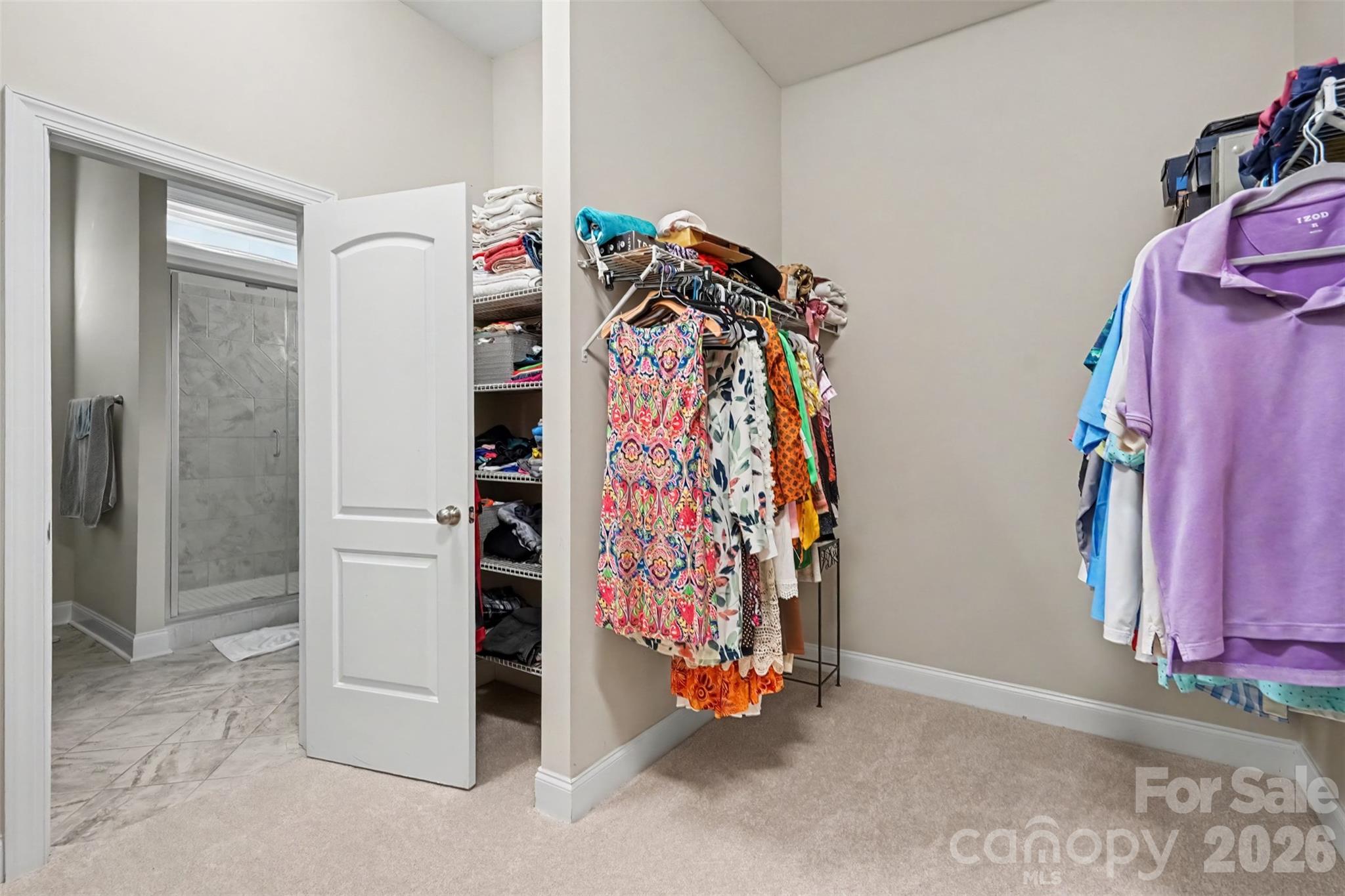 Large walk-in closet - 3013 Bonterra Boulevard, Indian Trail