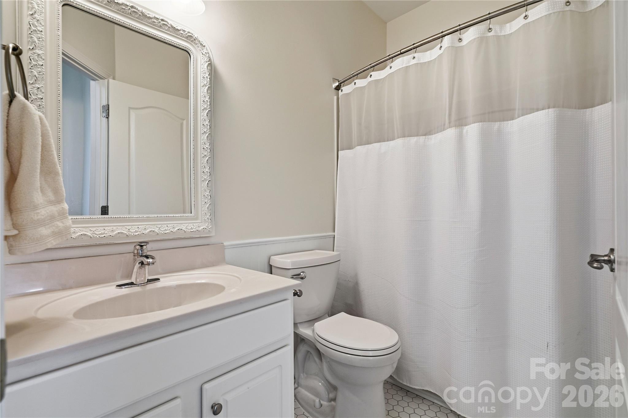 2nd full bath upstairs has a tub - 16918 Summers Walk Boulevard, Davidson