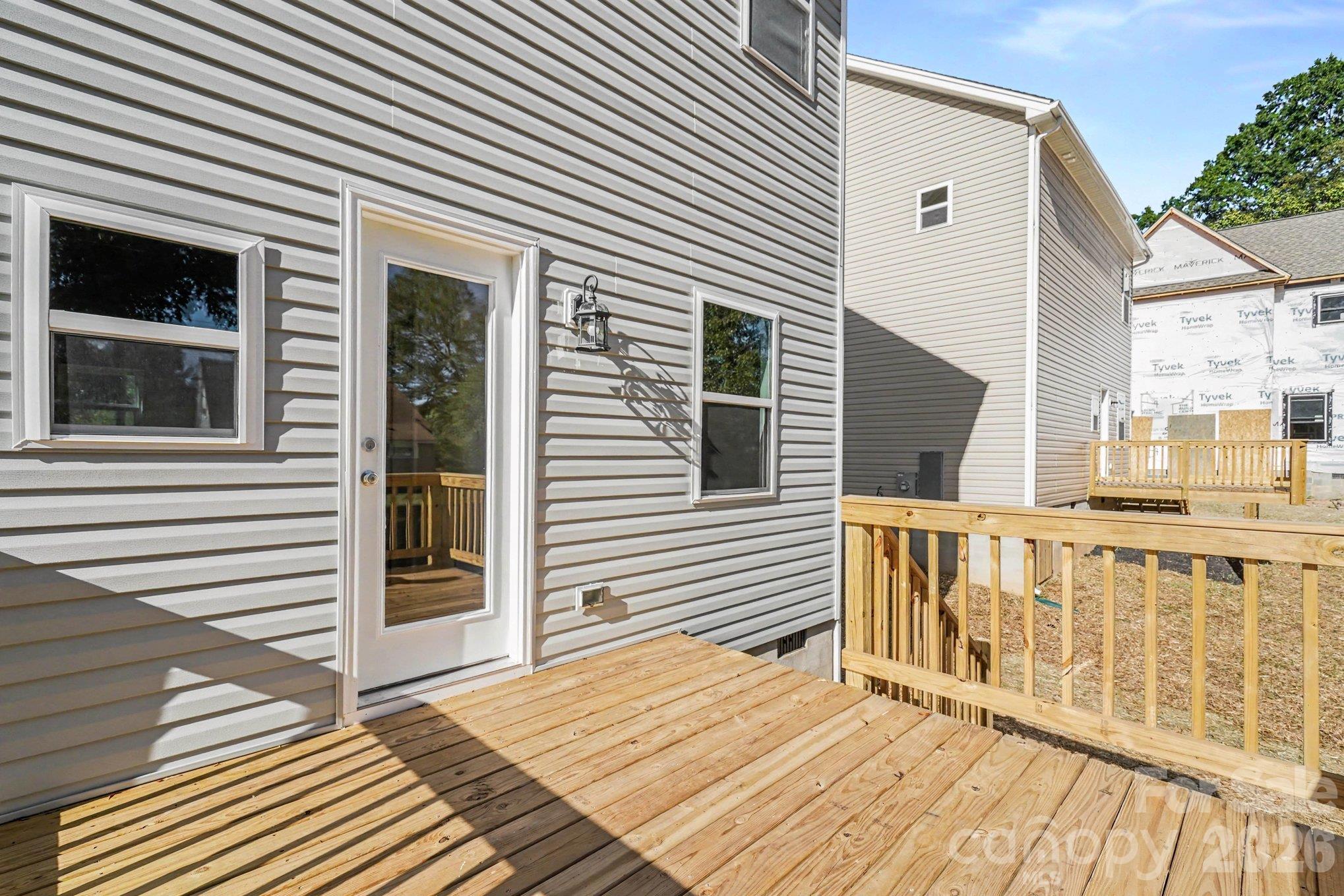 Back door entrance from deck. - 125 Buffalo Avenue NW, Concord