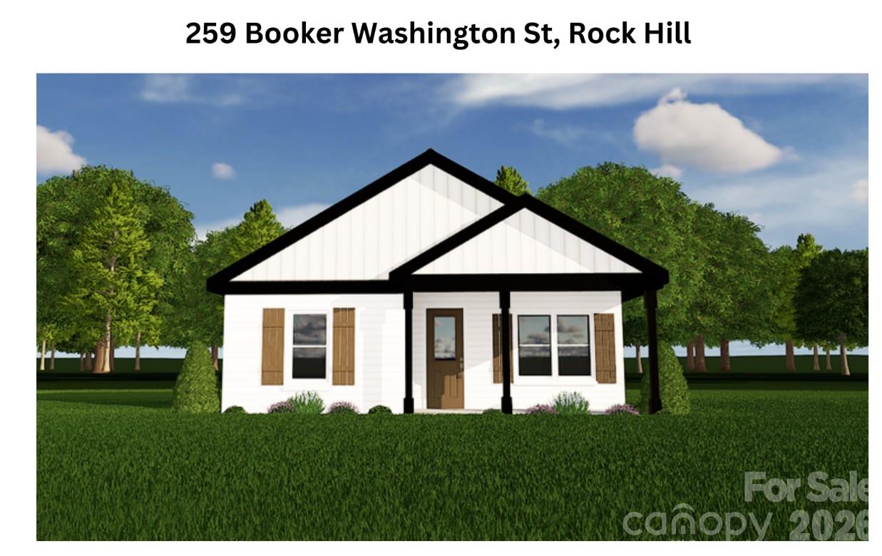 Digital Rendering - 259 Booker Washington Street, Rock Hill